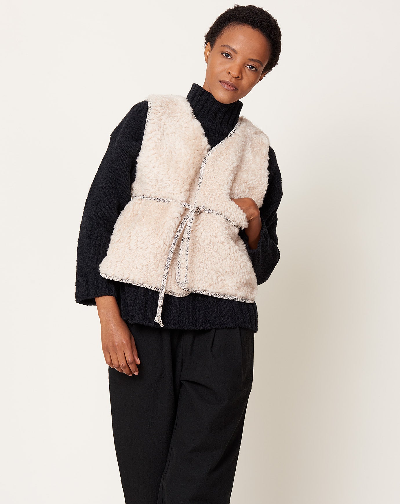 Milena Silvano Moon Vest in Classic