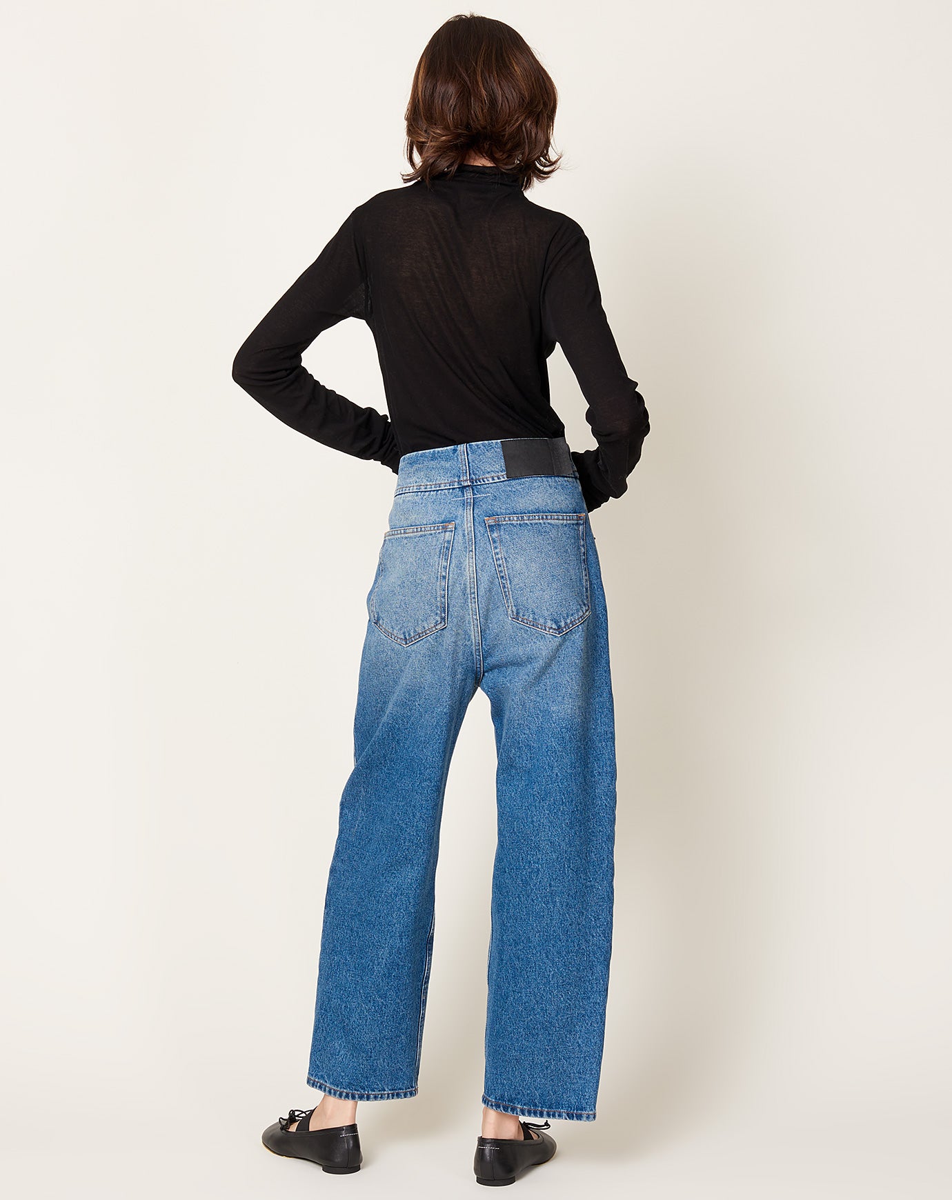 MM6 5 Pocket Jean in Medium Blue