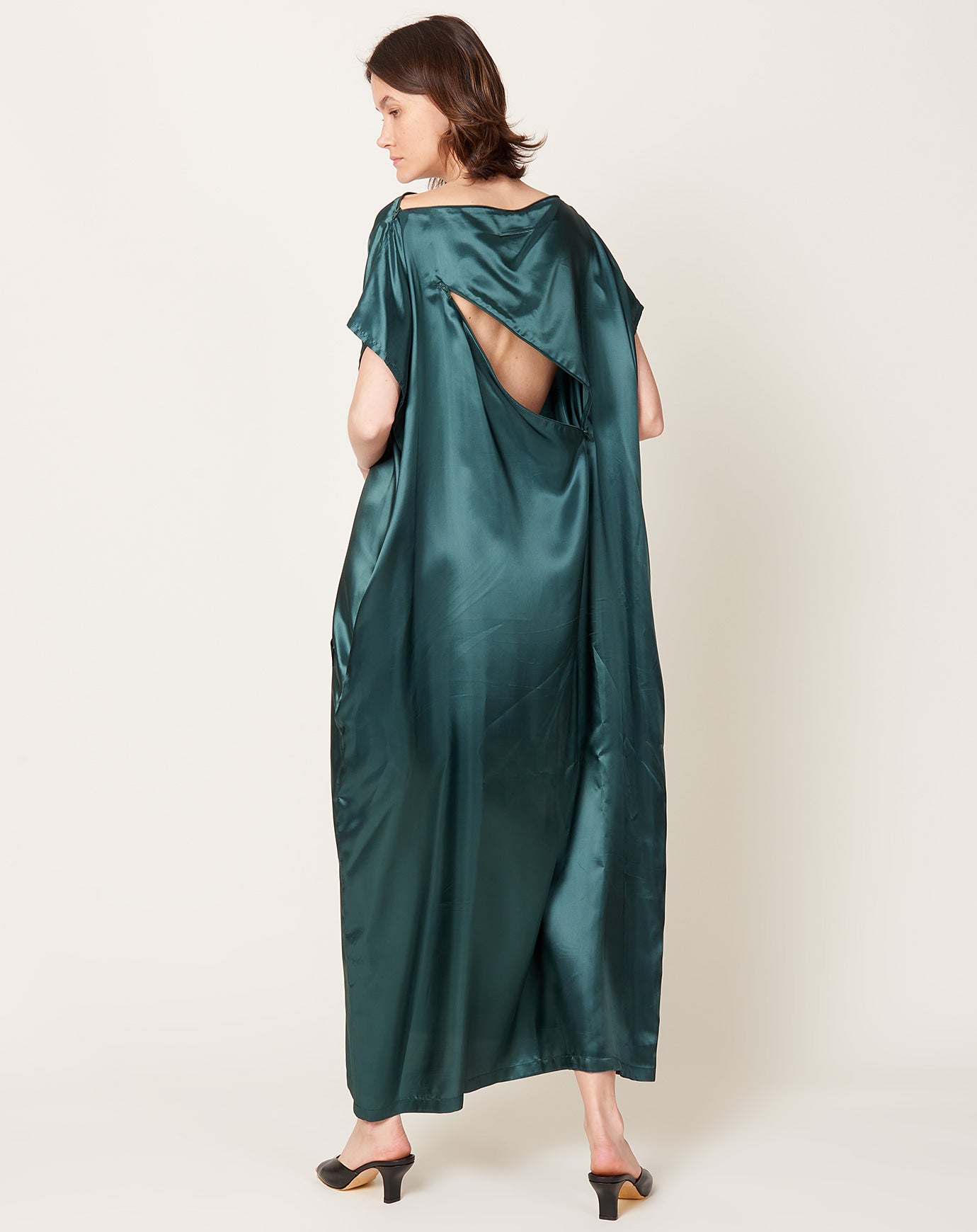 MM6 Maxi Dress in Jade Green