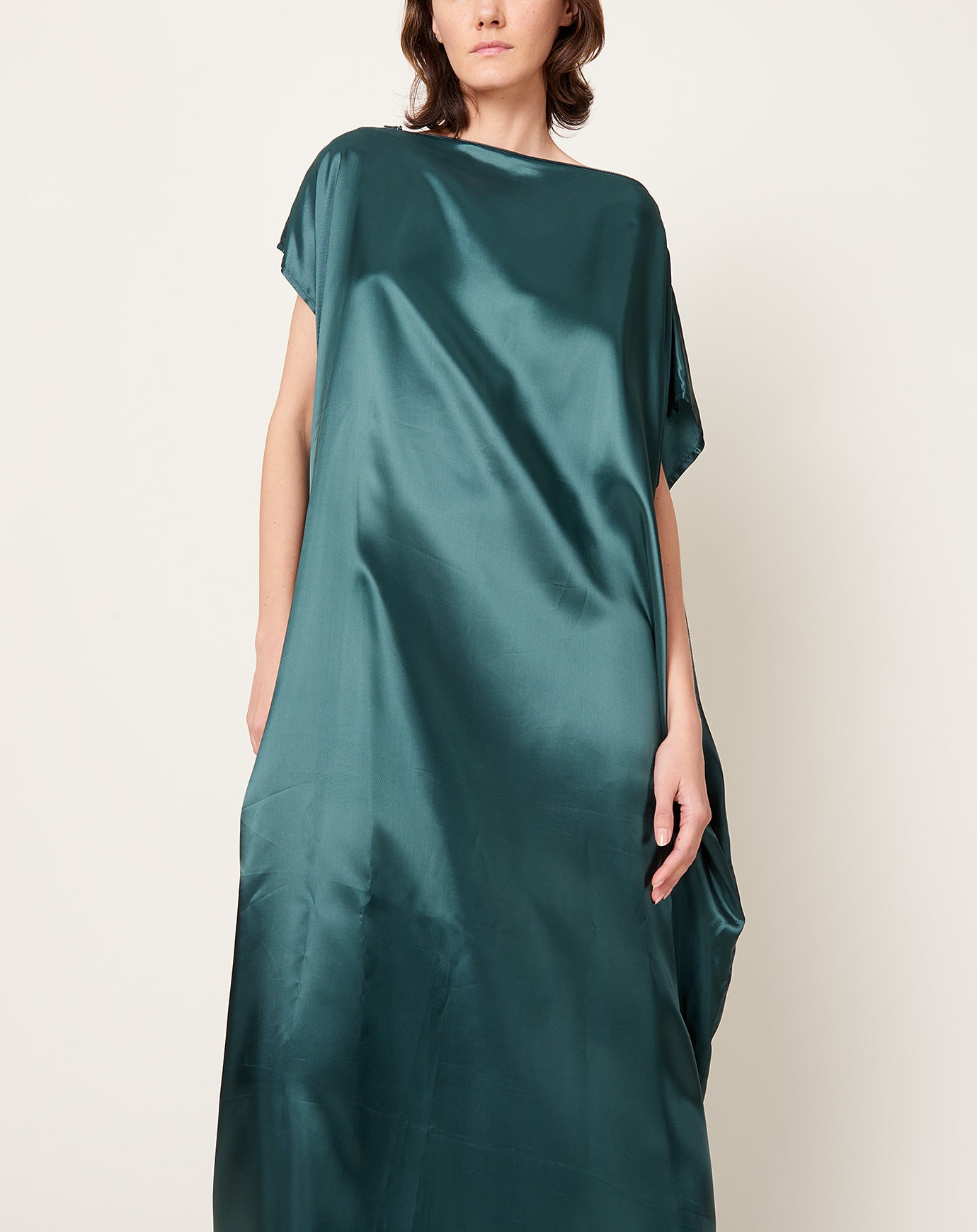 MM6 Maxi Dress in Jade Green