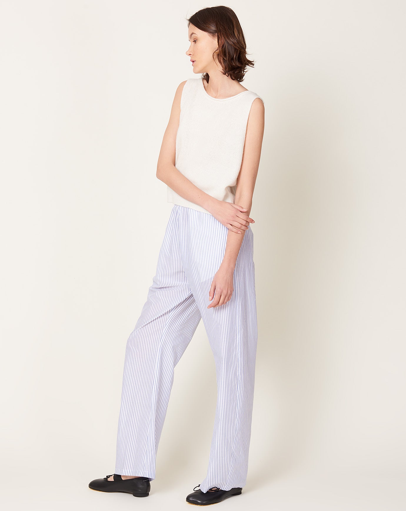 MM6 Pinstripe Cotton Pant