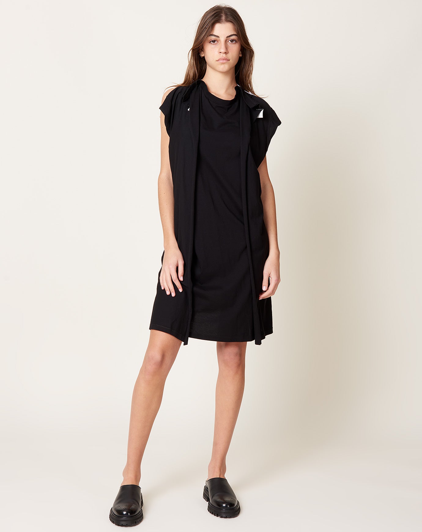 MM6 Two Way Dress in Black and White