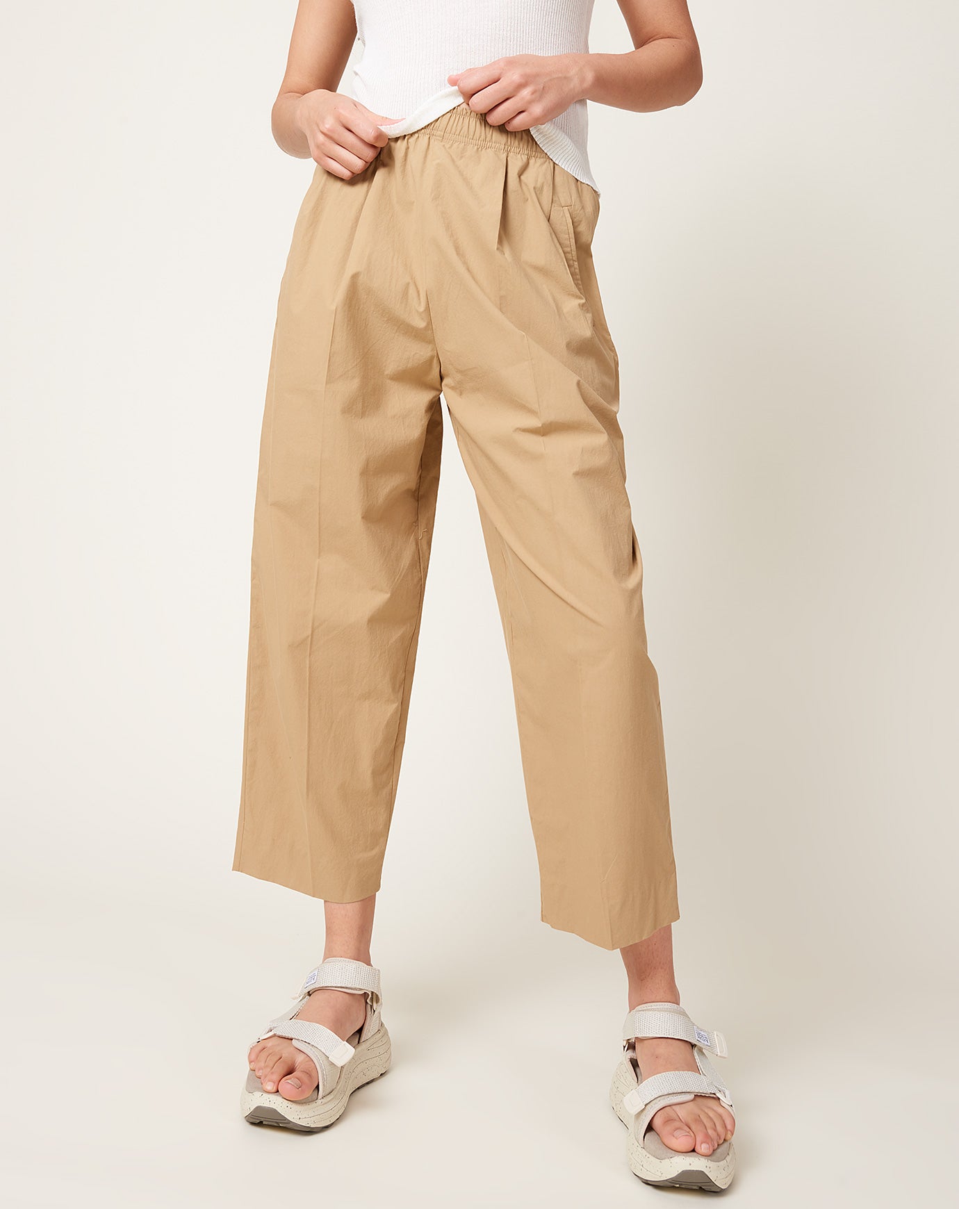 Modern Weaving Relaxed Lean Trouser in Khaki