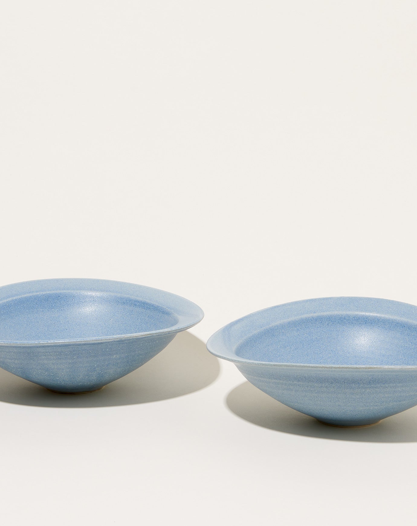 Monohanako Large Rim Bowl in Blue Jeans