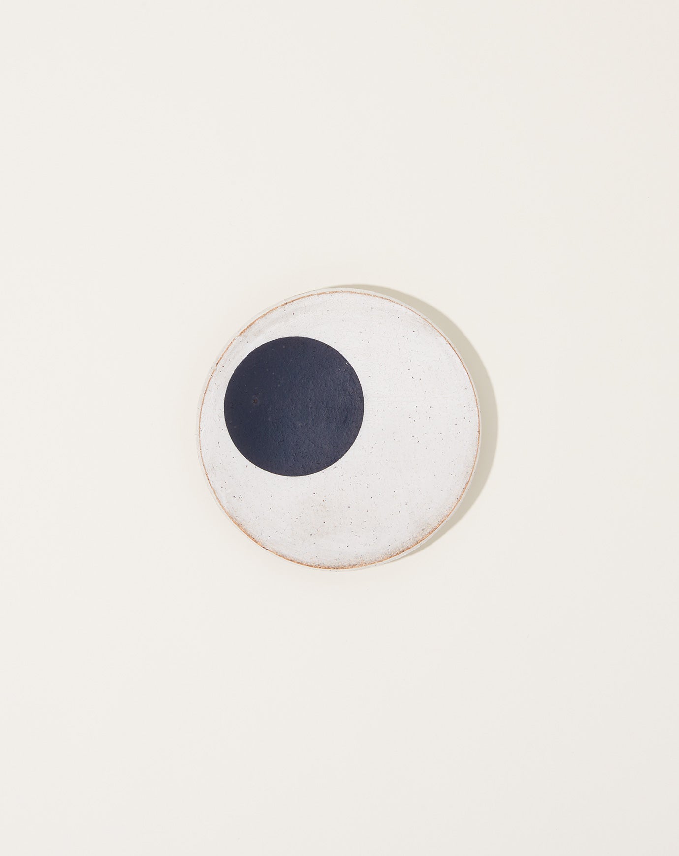 MQuan Studio Small Round Sun Dish in Indigo Dot