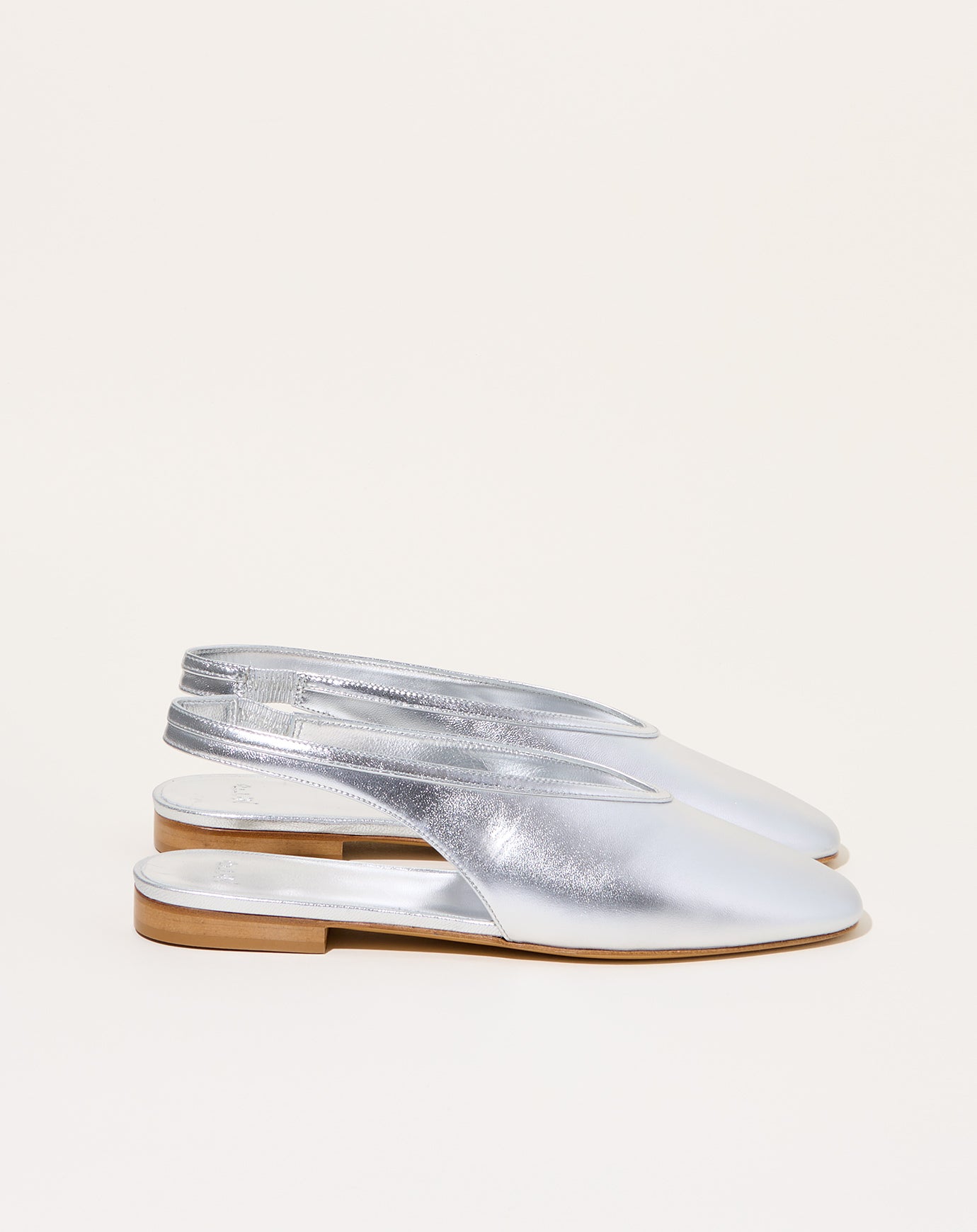 NITTO Balla Slingback in Silver