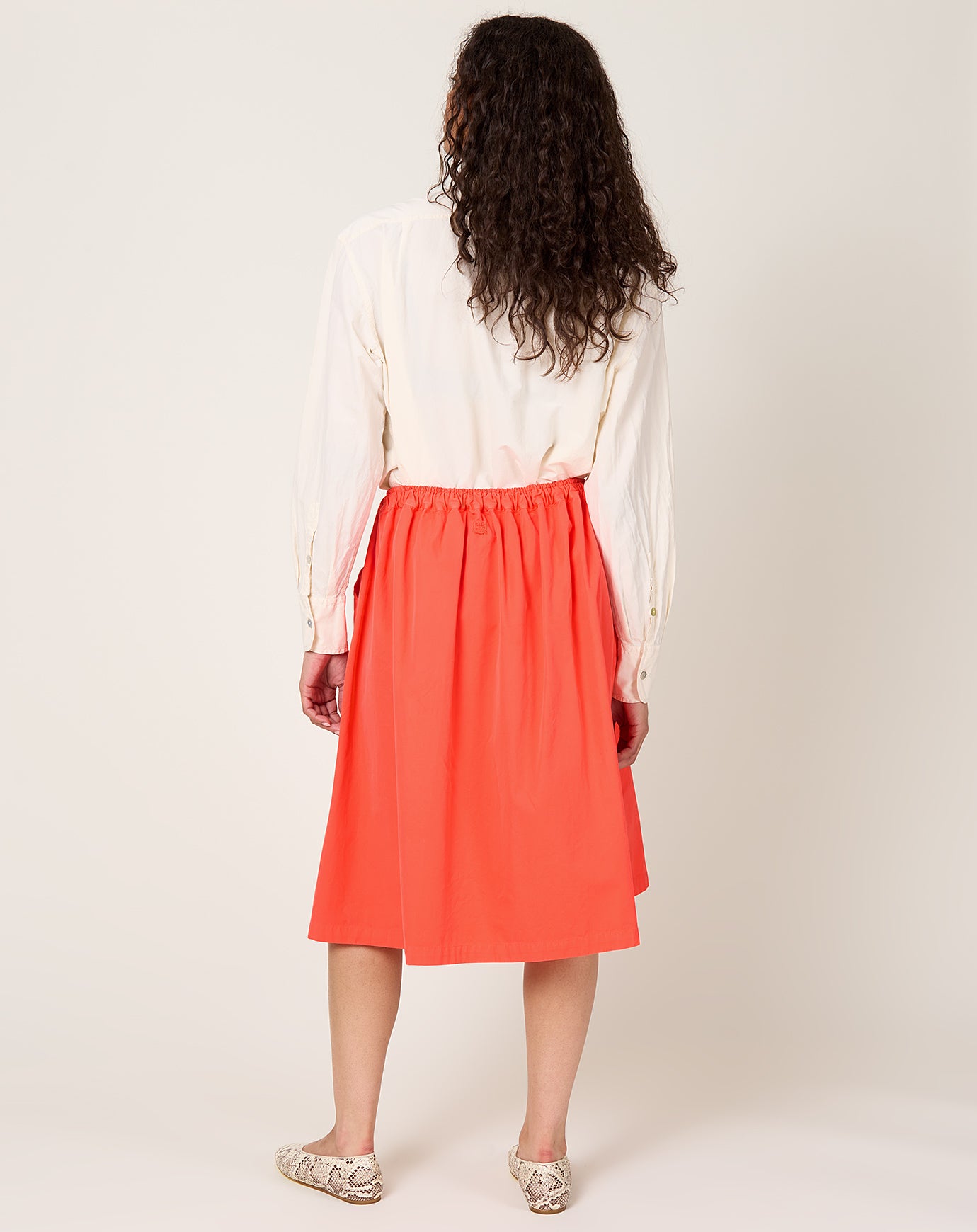 NITTO Caracoto Skirt in Coral