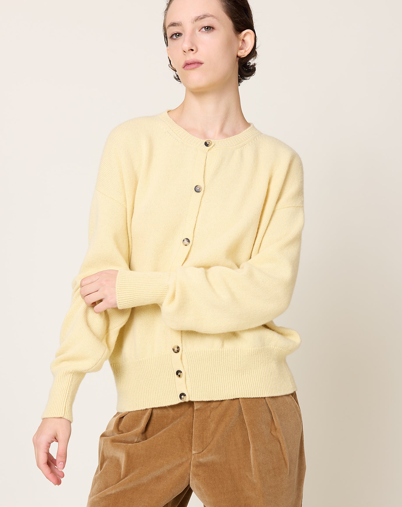 Nitto Clelia Cardigan in Zenzero