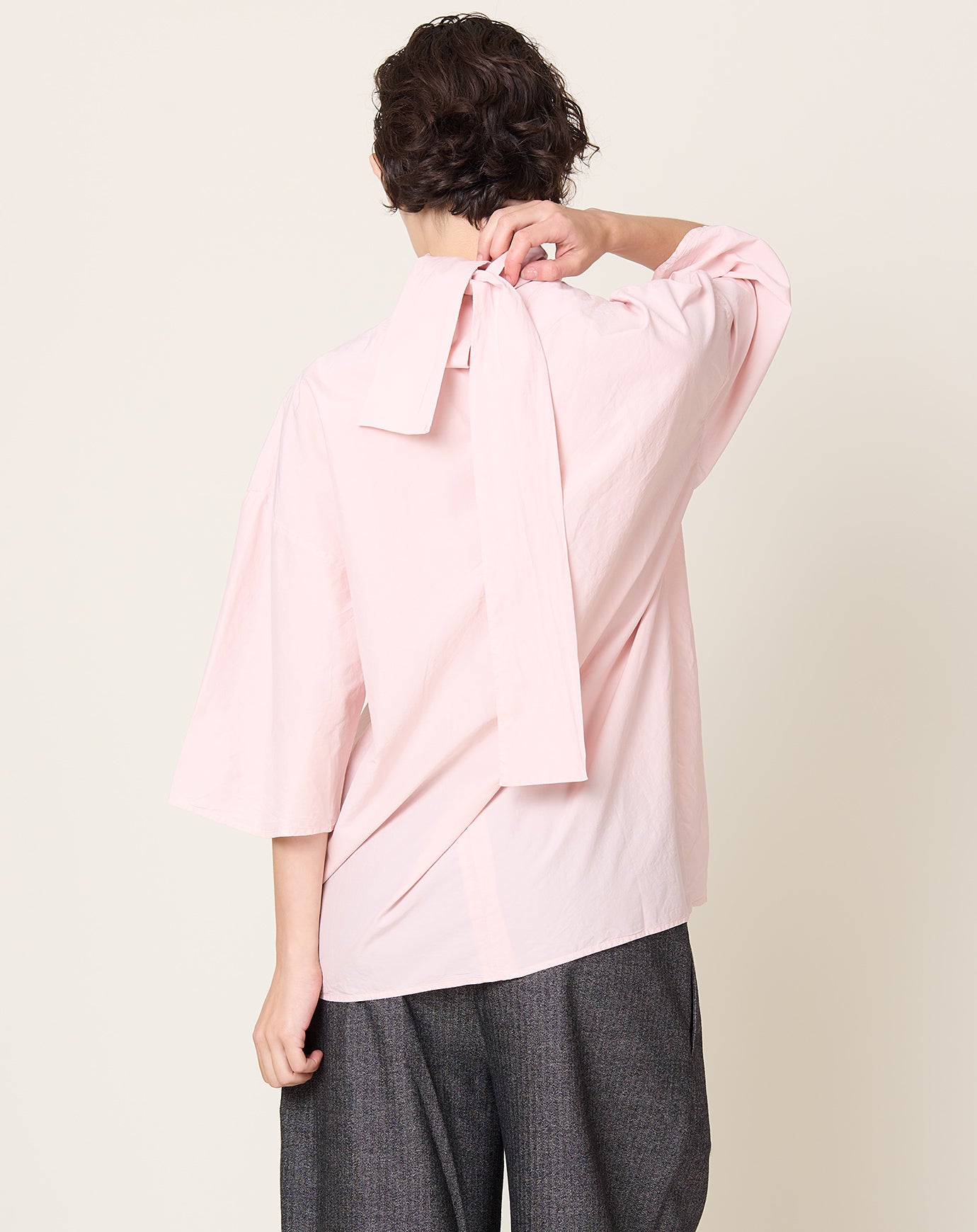 Nitto Mimita Blouse in Baby Pink