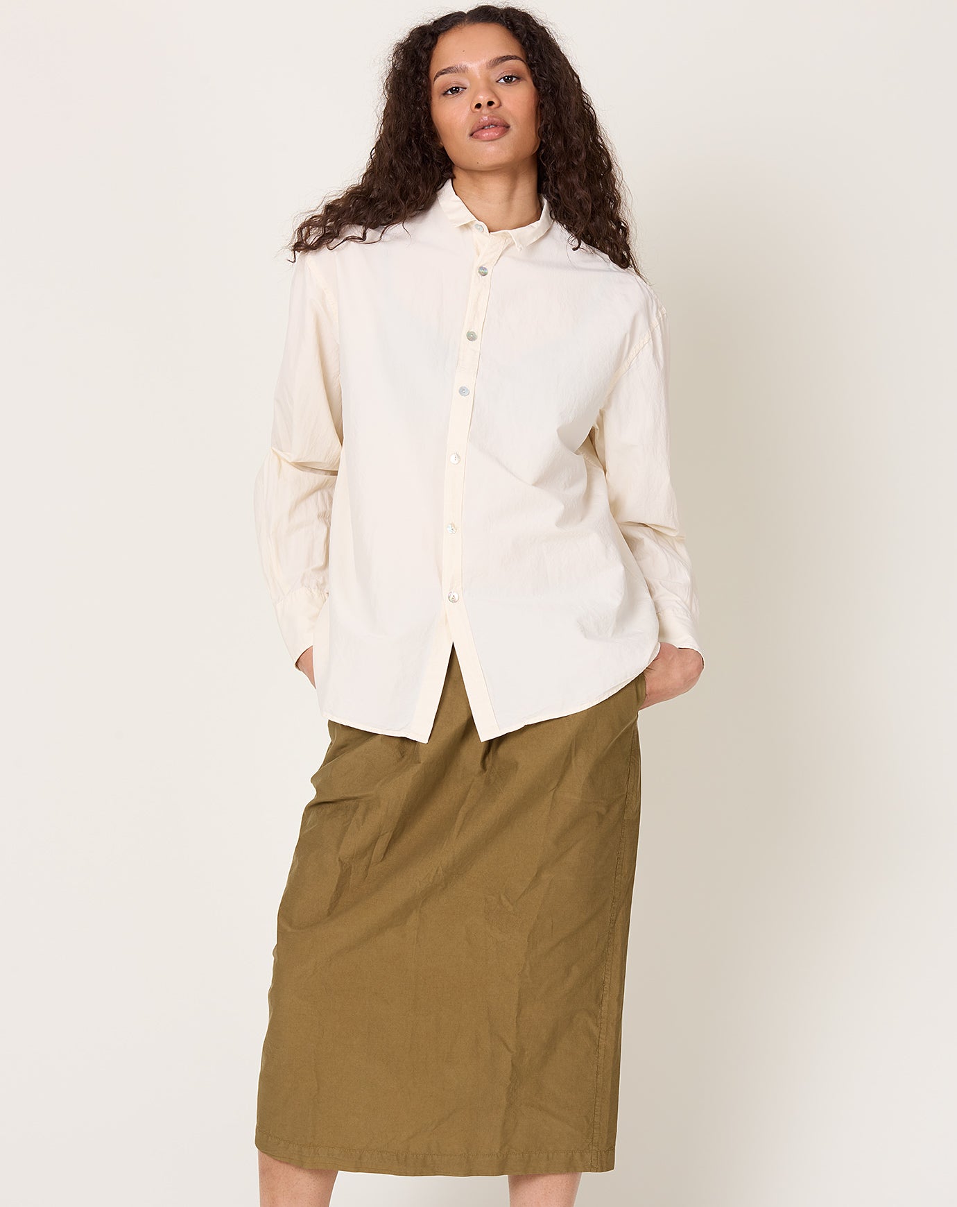 NITTO Pamela Shirt in Ecru