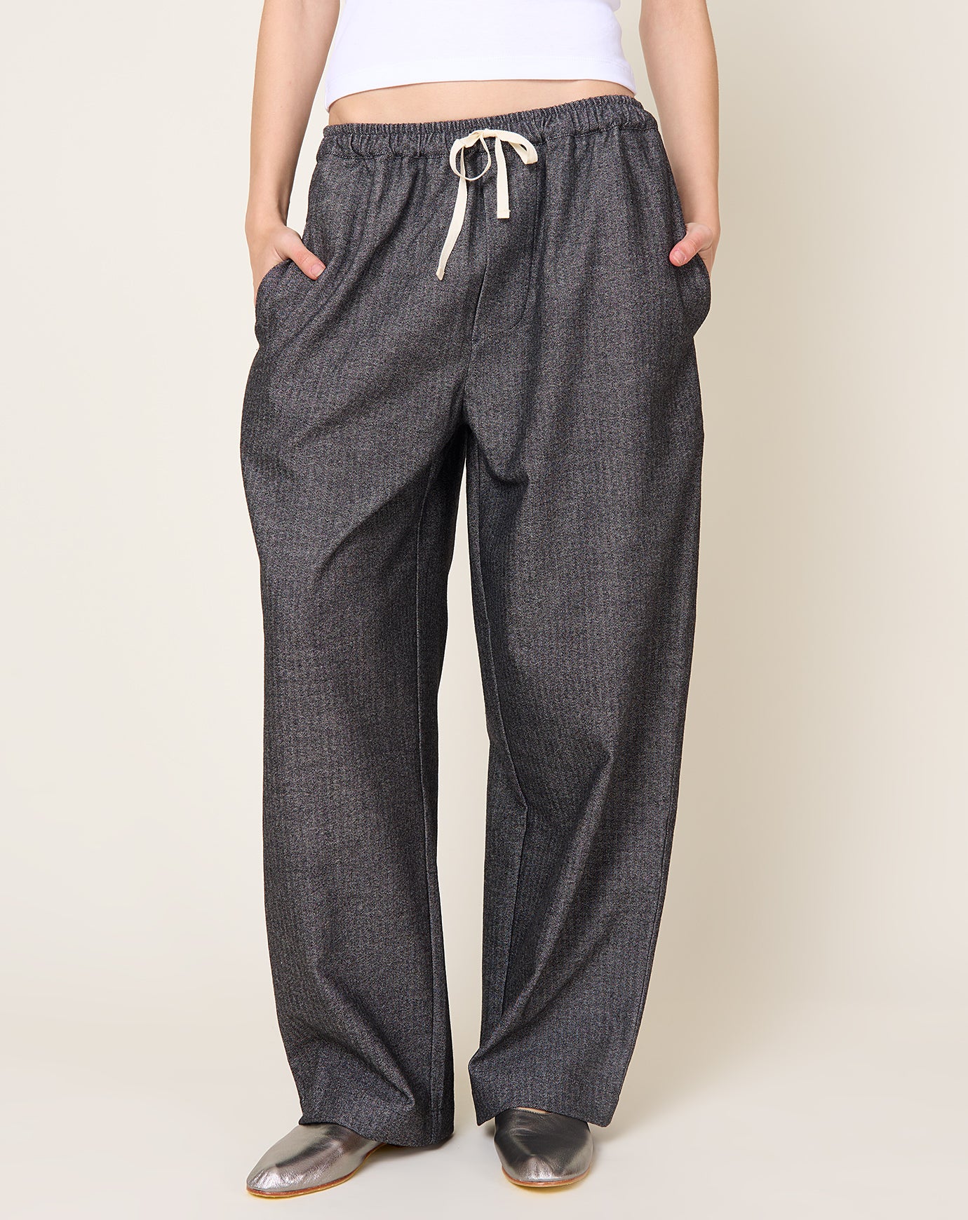 NITTO Quarto Pants in Herringbone