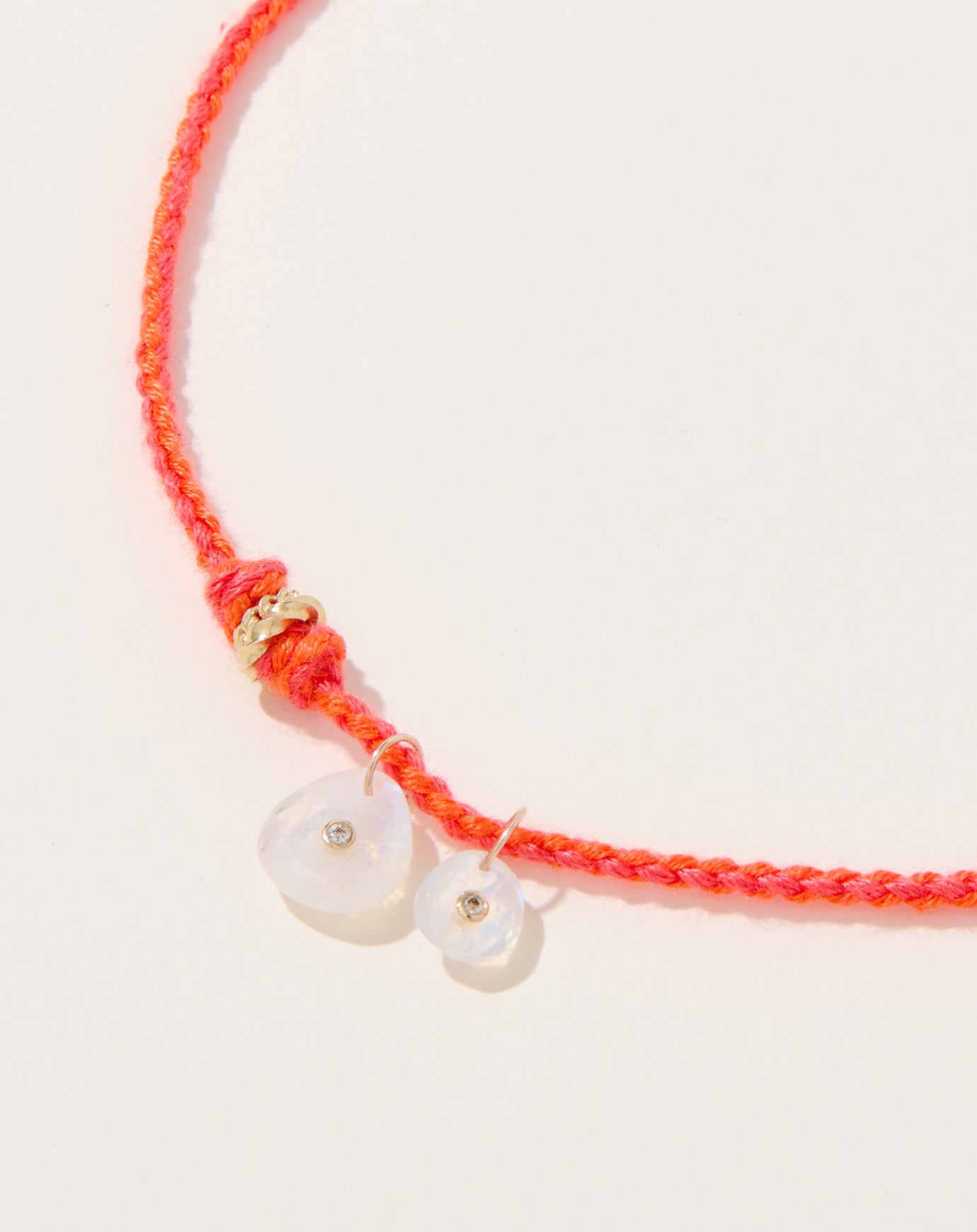 Pascale Monvoisin Holi Necklace in Moonstone