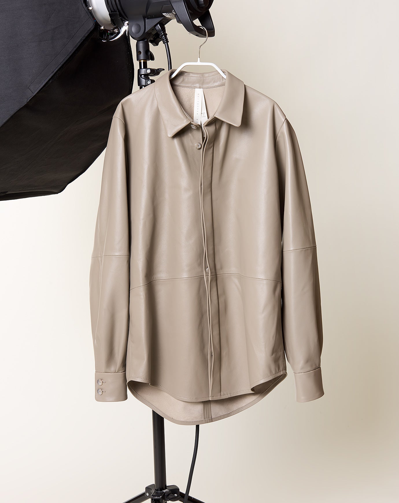 Lauren Manoogian Napa Shirt in Stone