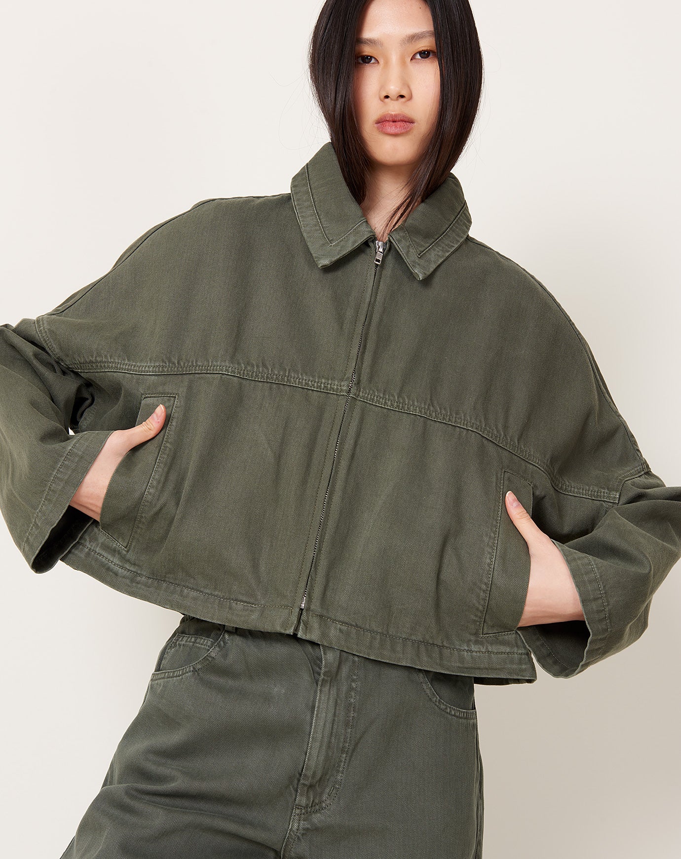 Rachel Comey Algardi Jacket in Forest