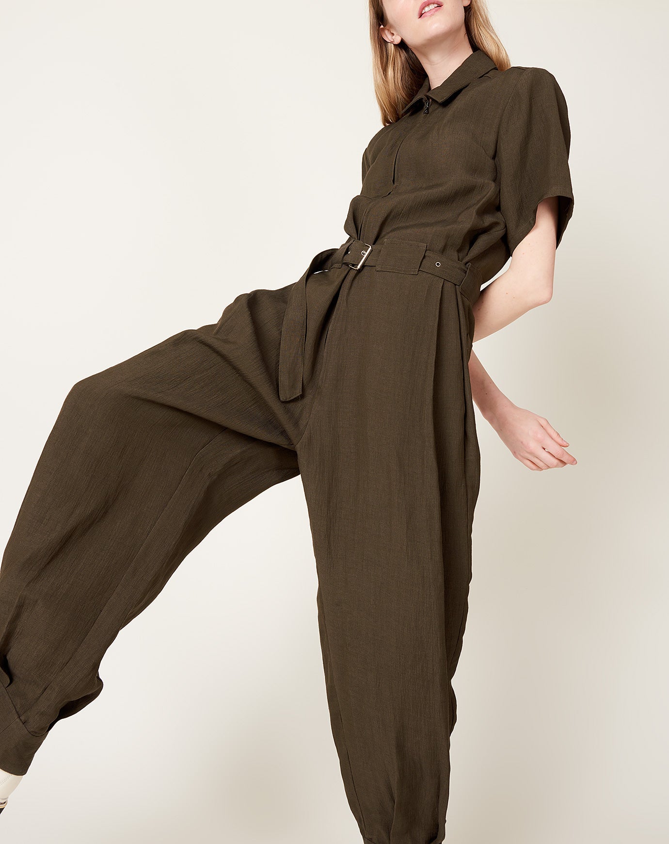 Rachel Comey Barnes Jumpsuit in Charcoal