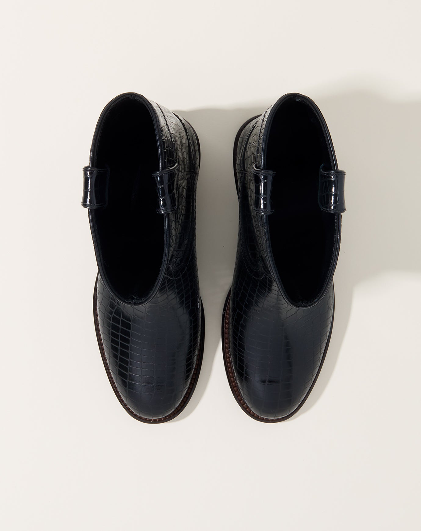 Rachel Comey Benny Boot in Black Croc Print