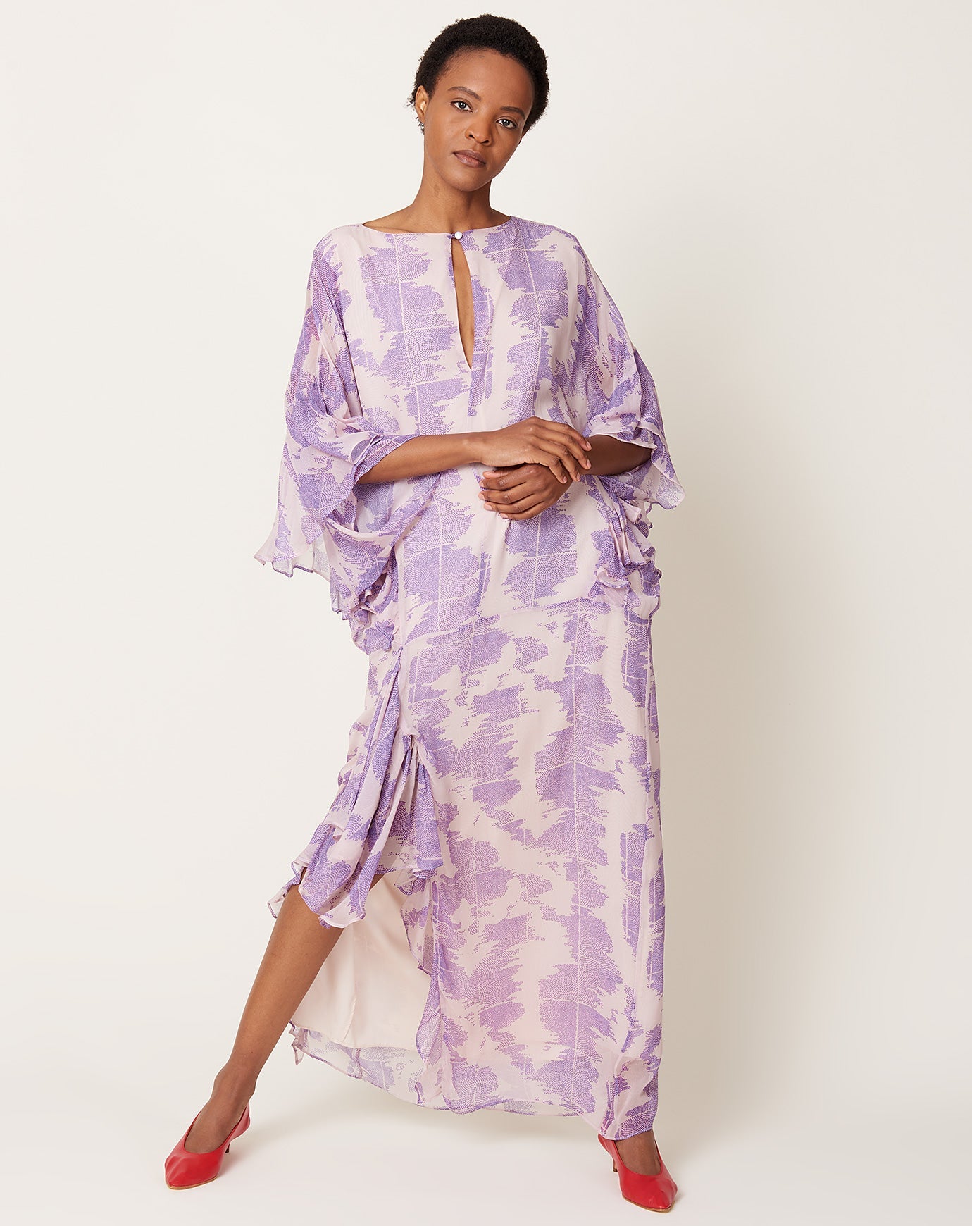 Rachel Comey Cadima Dress in Lilac Ordito