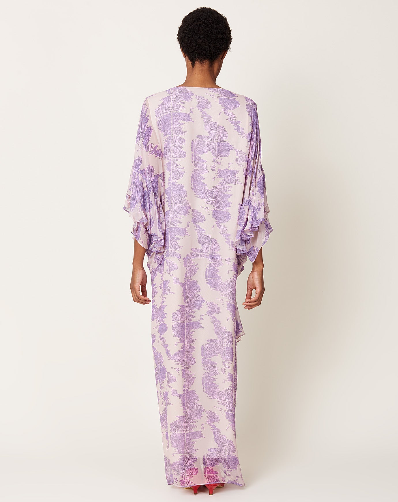 Rachel Comey Cadima Dress in Lilac Ordito