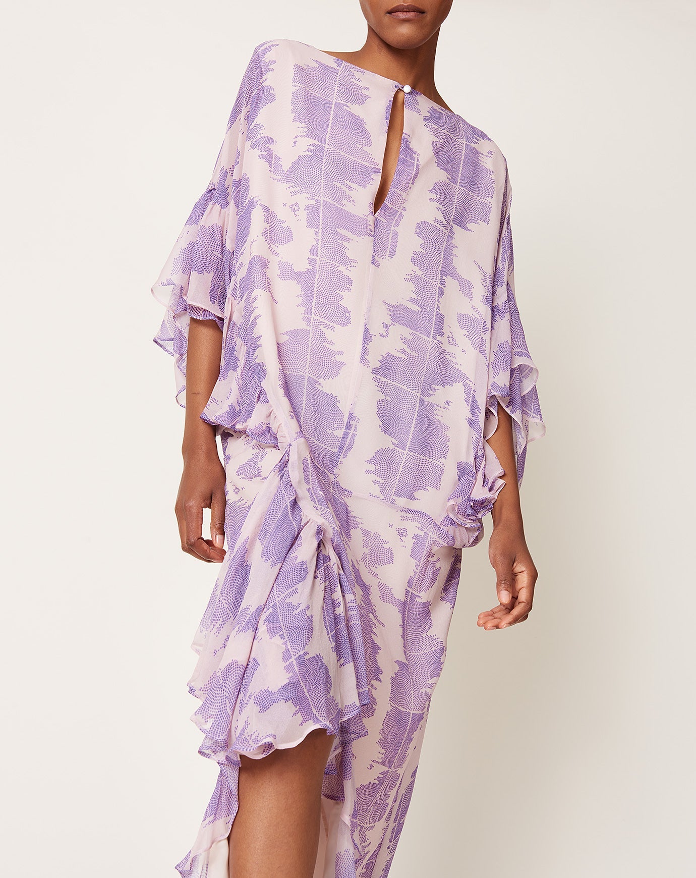 Rachel Comey Cadima Dress in Lilac Ordito