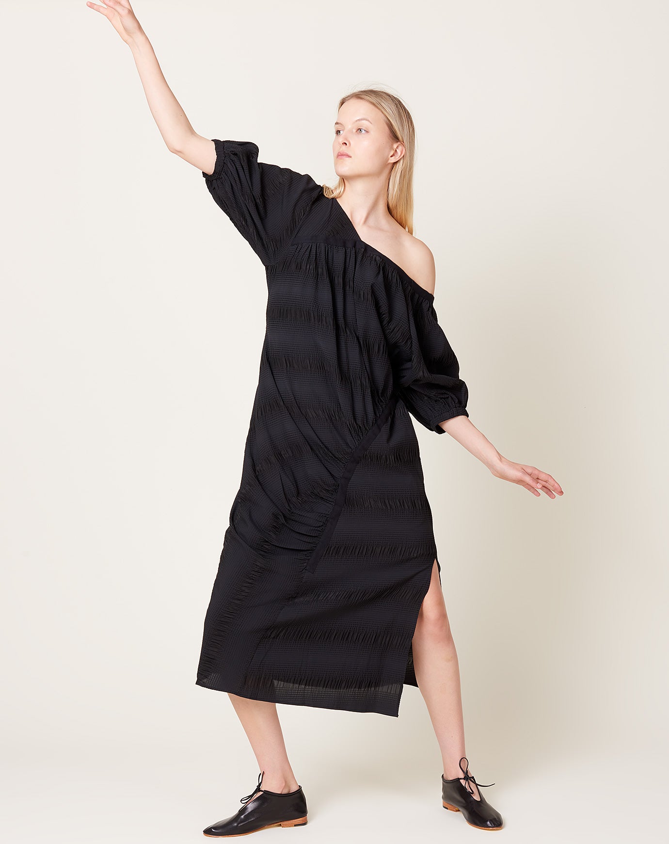 Rachel Comey Delerium Dress in Black Pucker