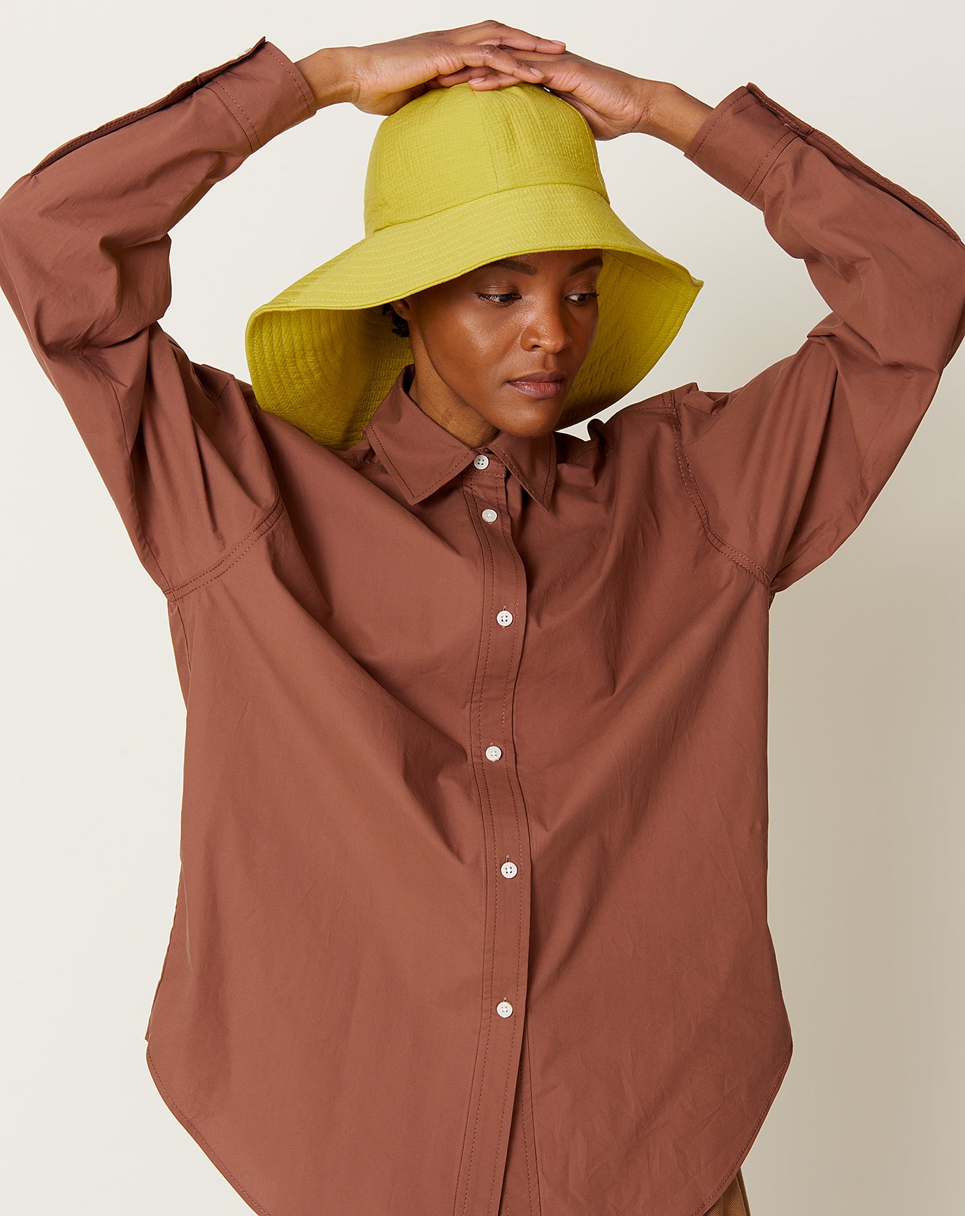 Rachel Comey Fisherman Hat in Citrine