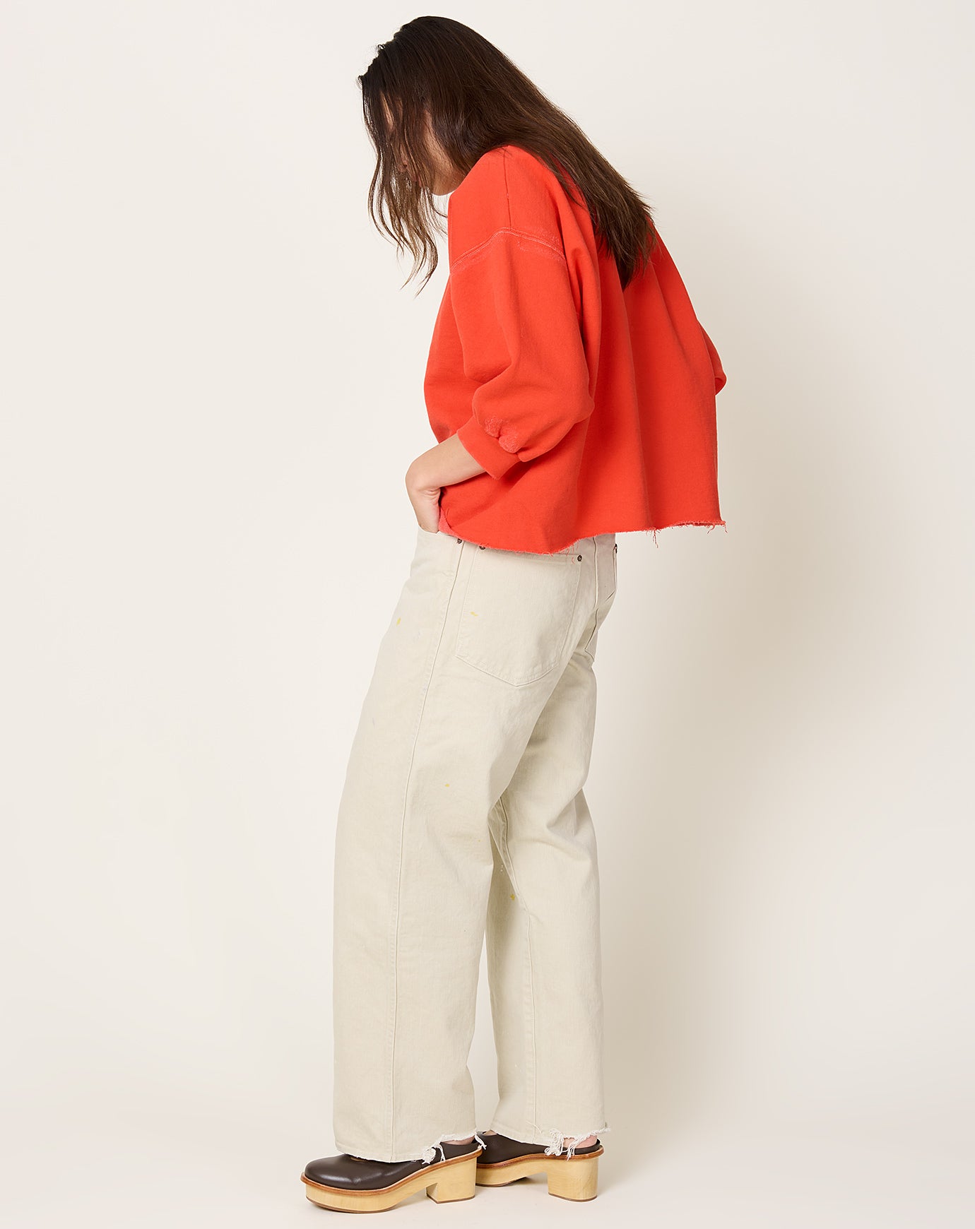 Rachel Comey Fond Sweatshirt in Tomato