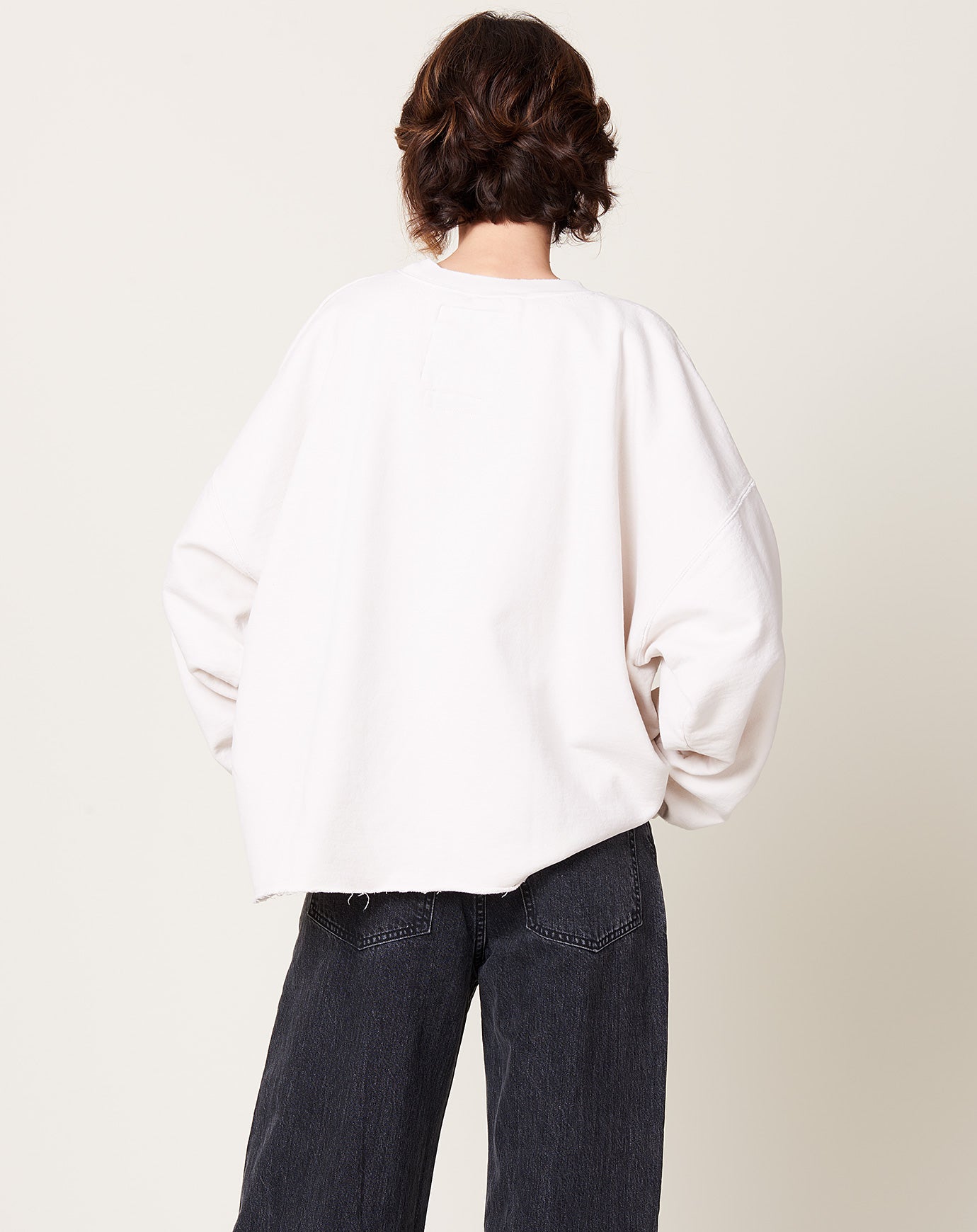 Rachel Comey Fonder Sweatshirt in Dirty White