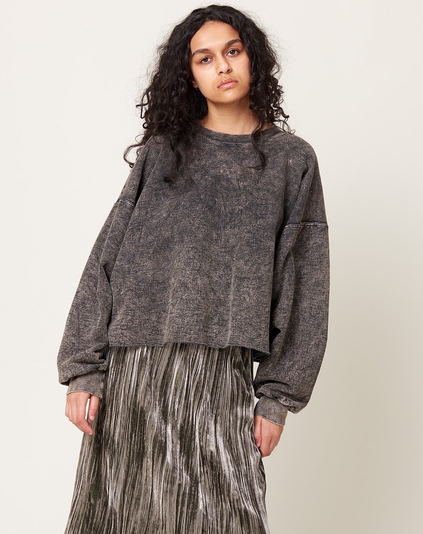 Rachel Comey Fonder Sweatshirt in Smoky Hazelnut