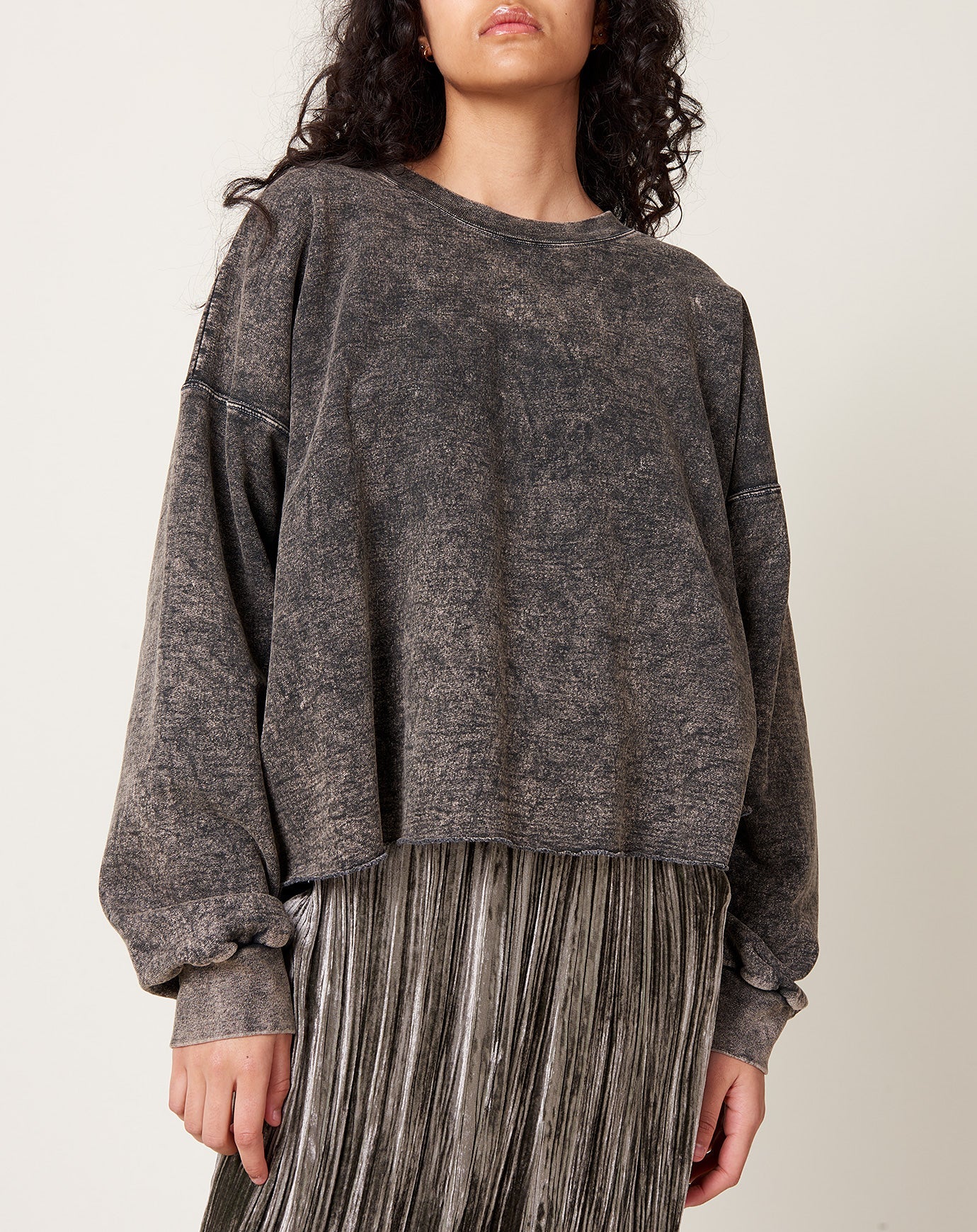 Rachel Comey Fonder Sweatshirt in Smoky Hazelnut