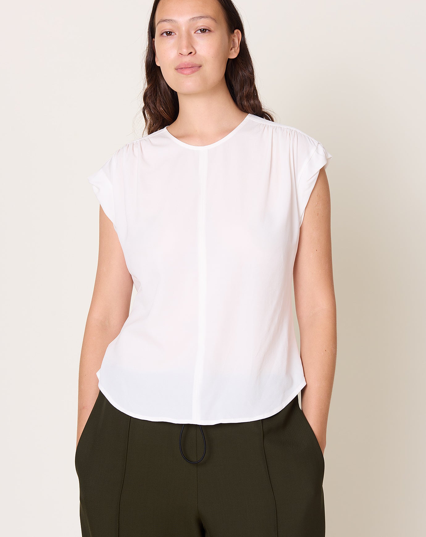 Rachel Comey Jacques Top in Off White