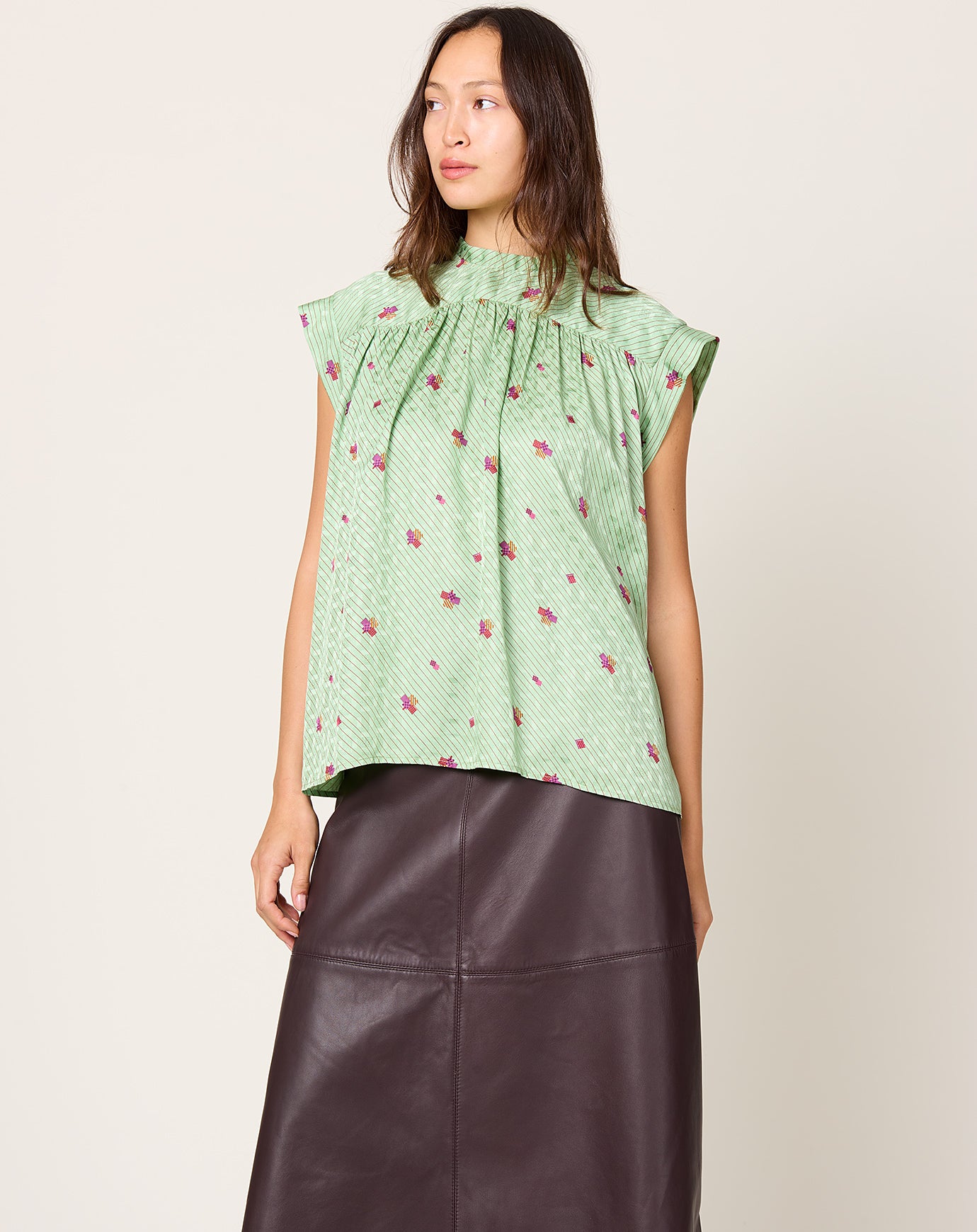 Rachel Comey Mozby Top in Celedon