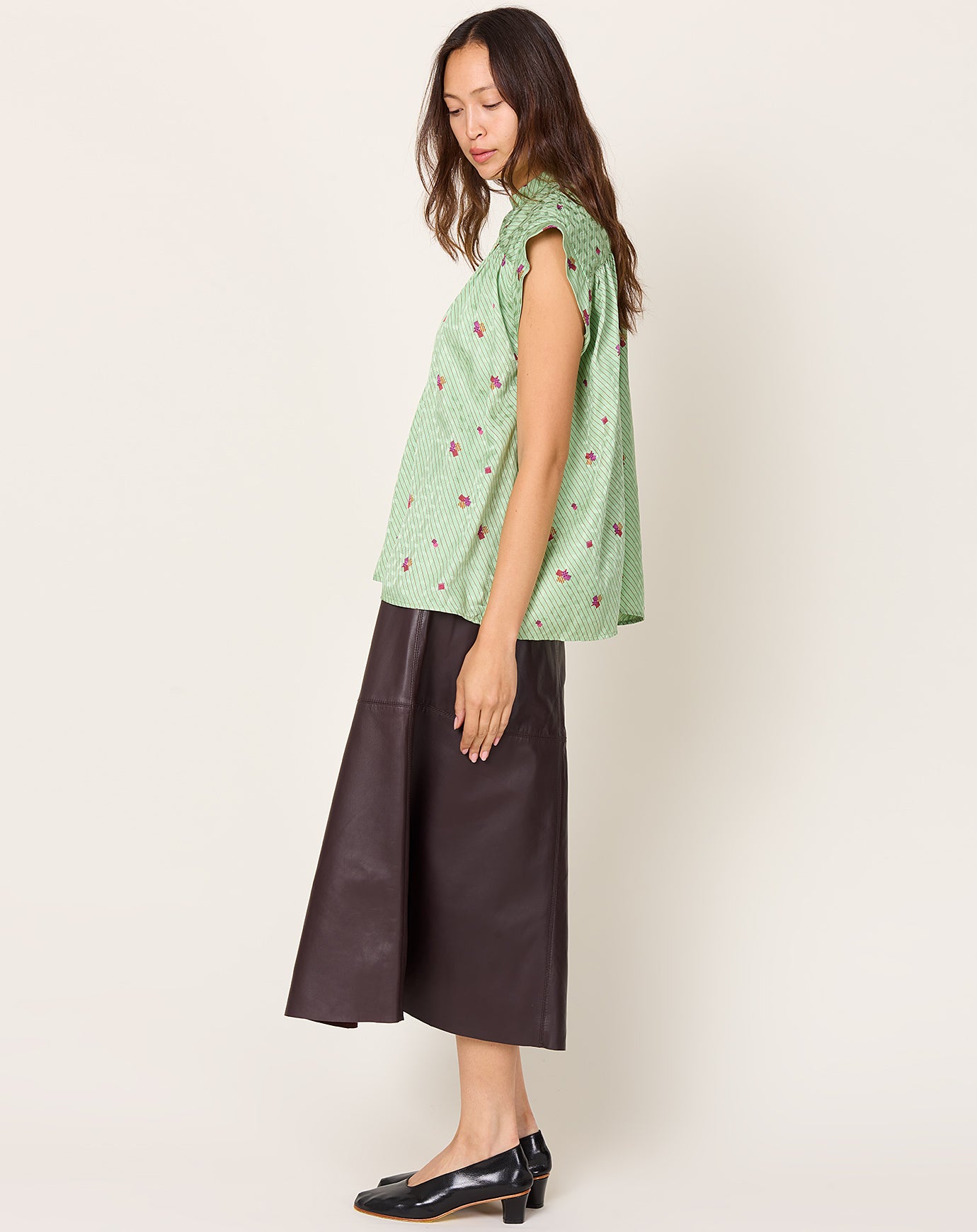 Rachel Comey Mozby Top in Celedon
