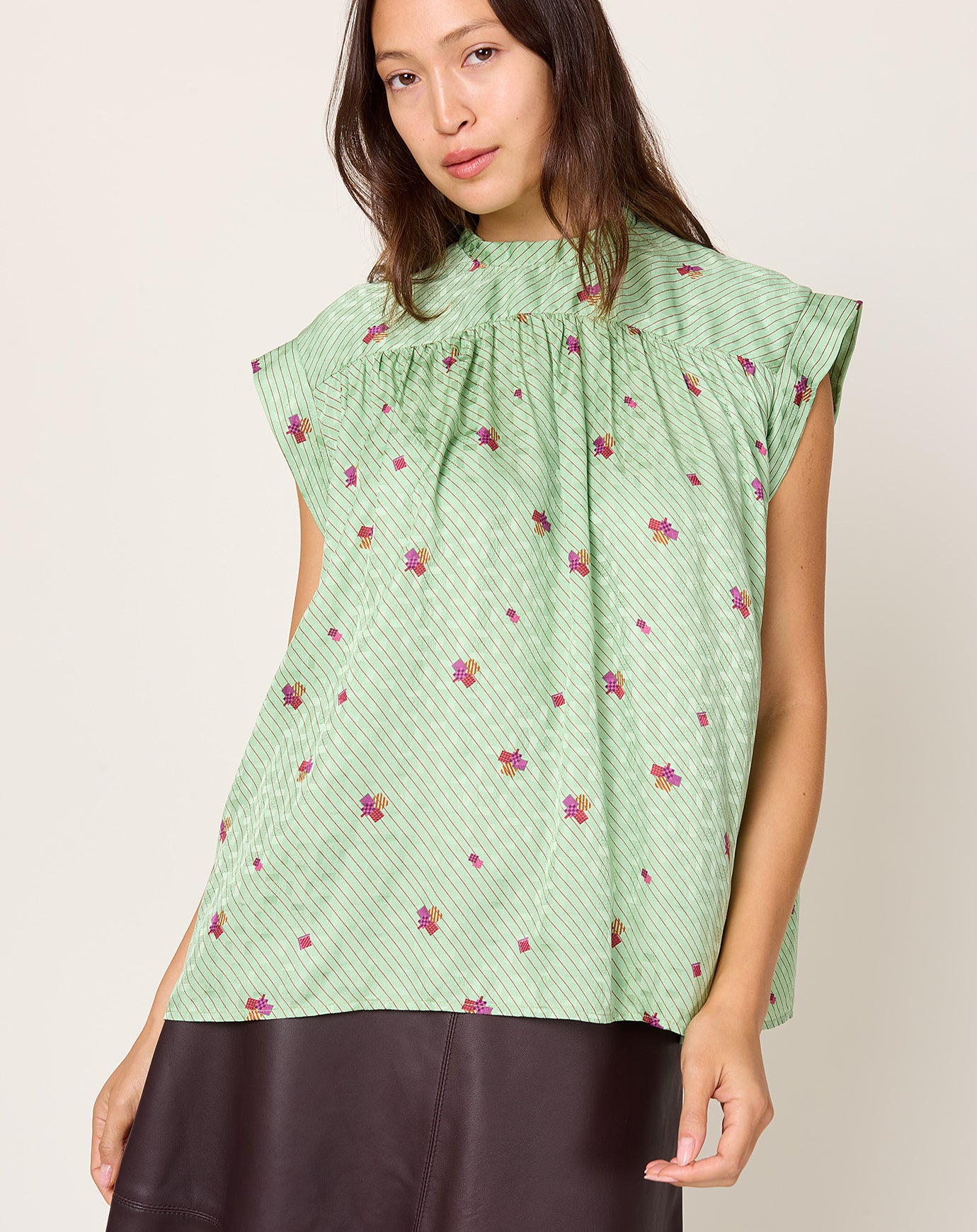 Rachel Comey Mozby Top in Celedon