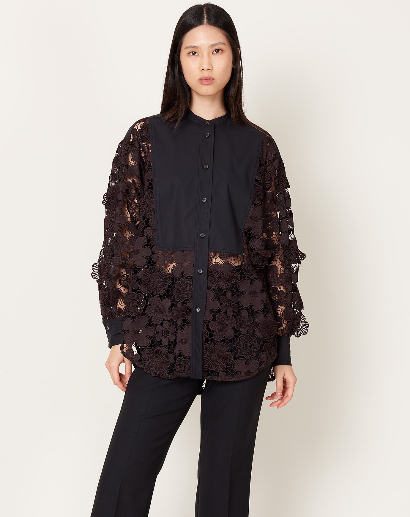 Rachel Comey Myra Top in Dark Brown