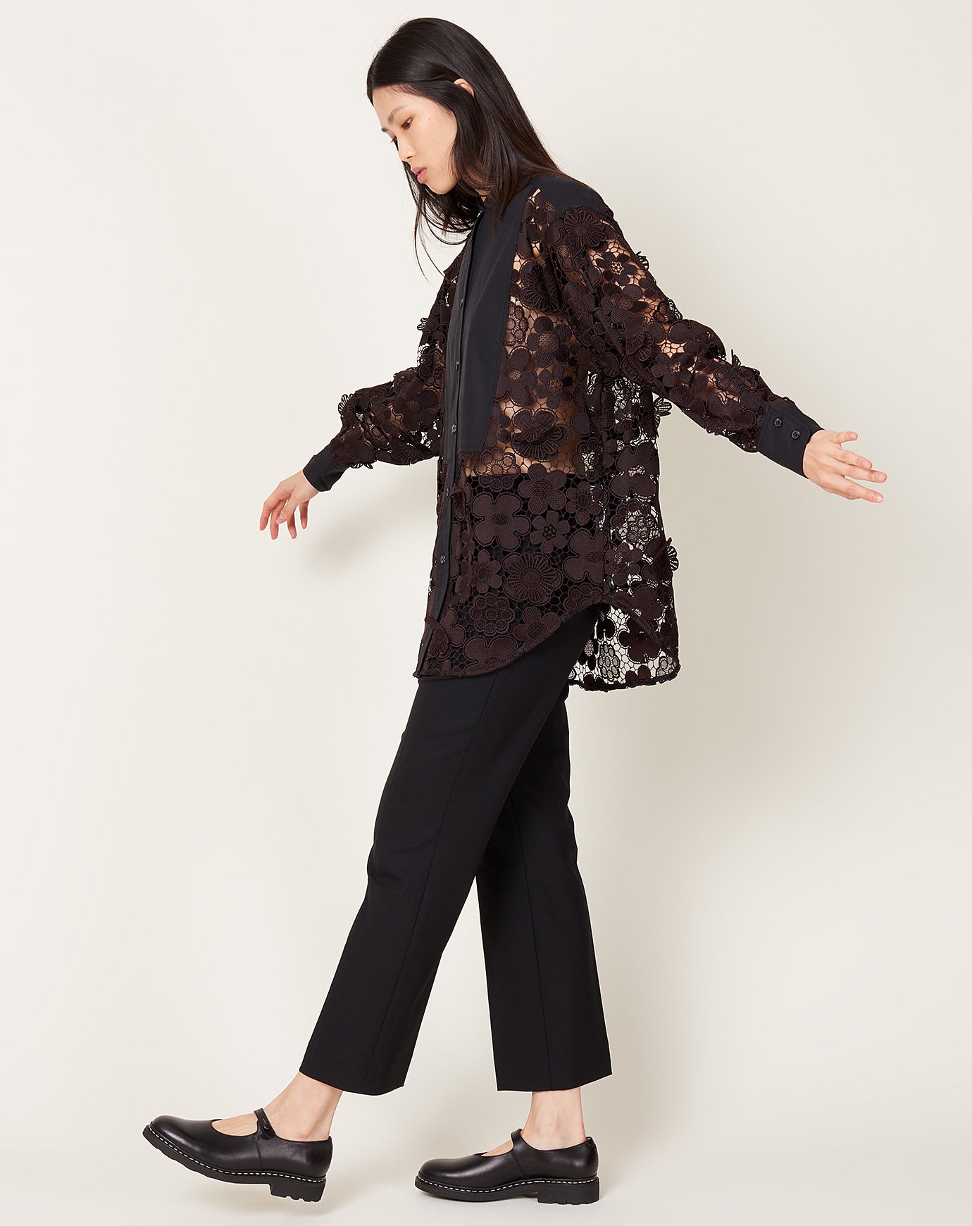 Rachel Comey Myra Top in Dark Brown