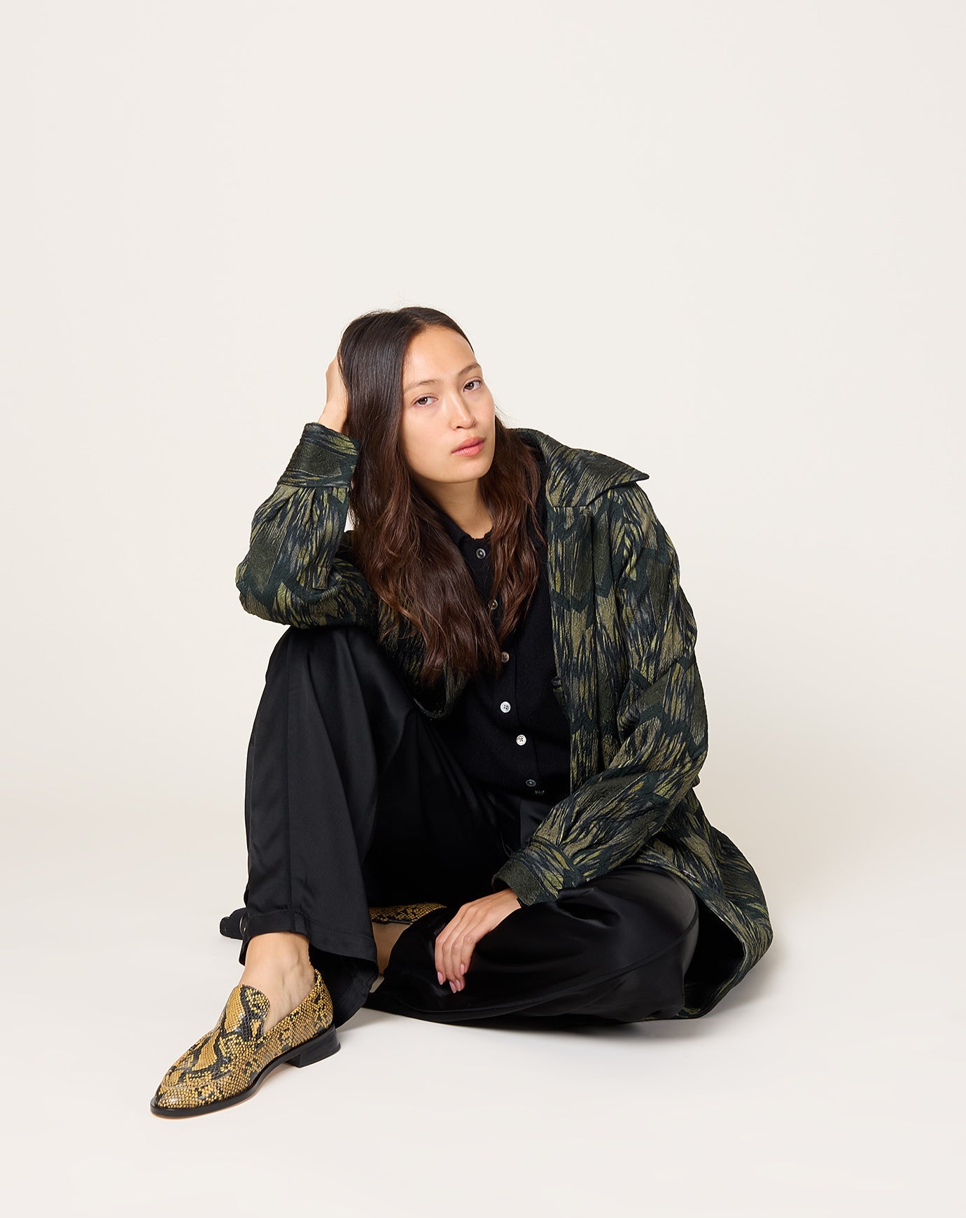 Rachel Comey Pragmata Trench in Olive