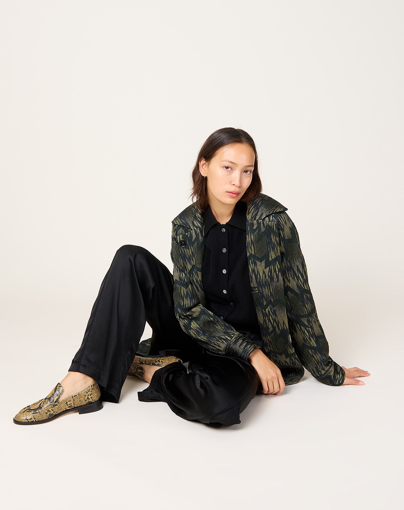 Rachel Comey Pragmata Trench in Olive