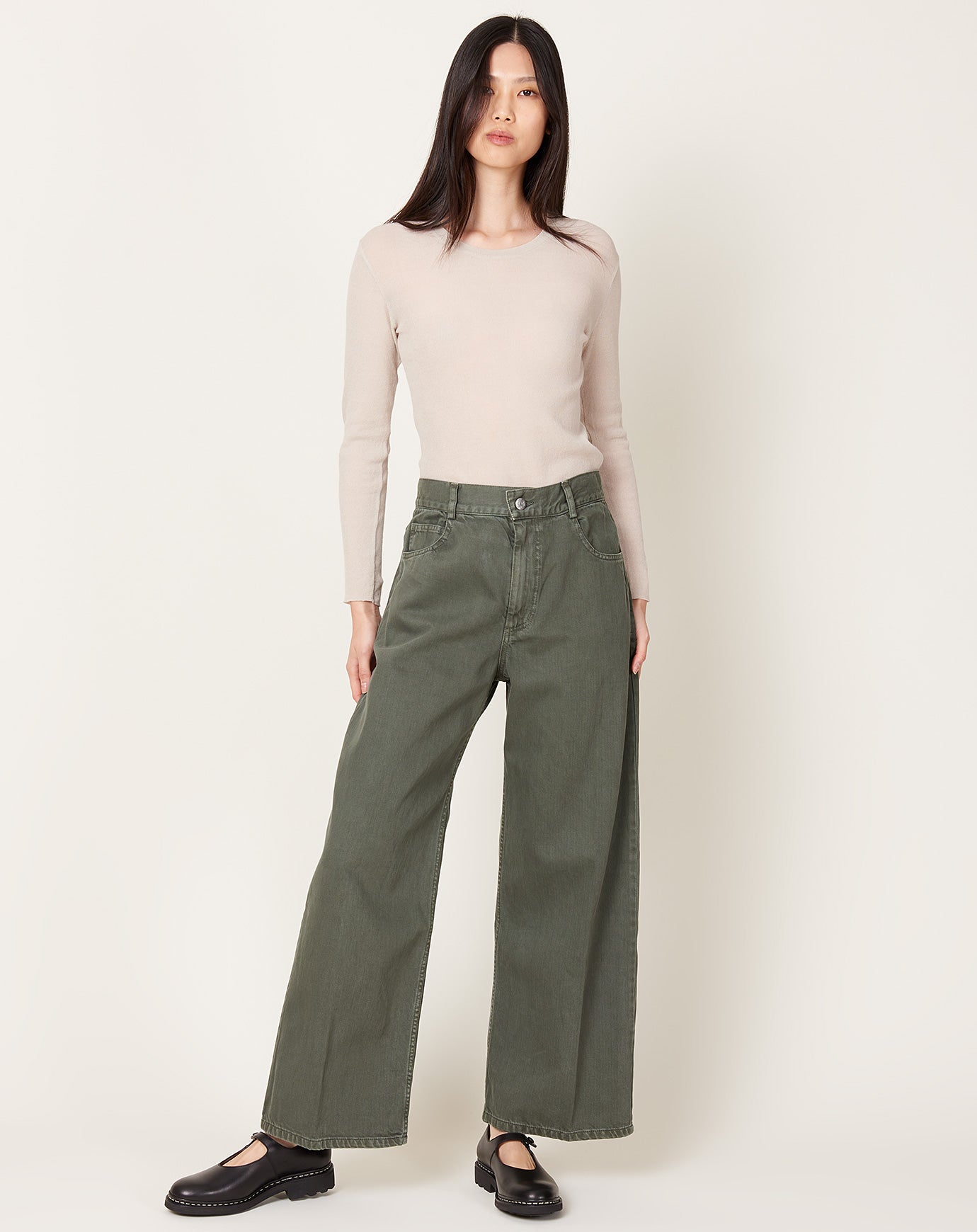 Rachel Comey Puerto Pant in Forest