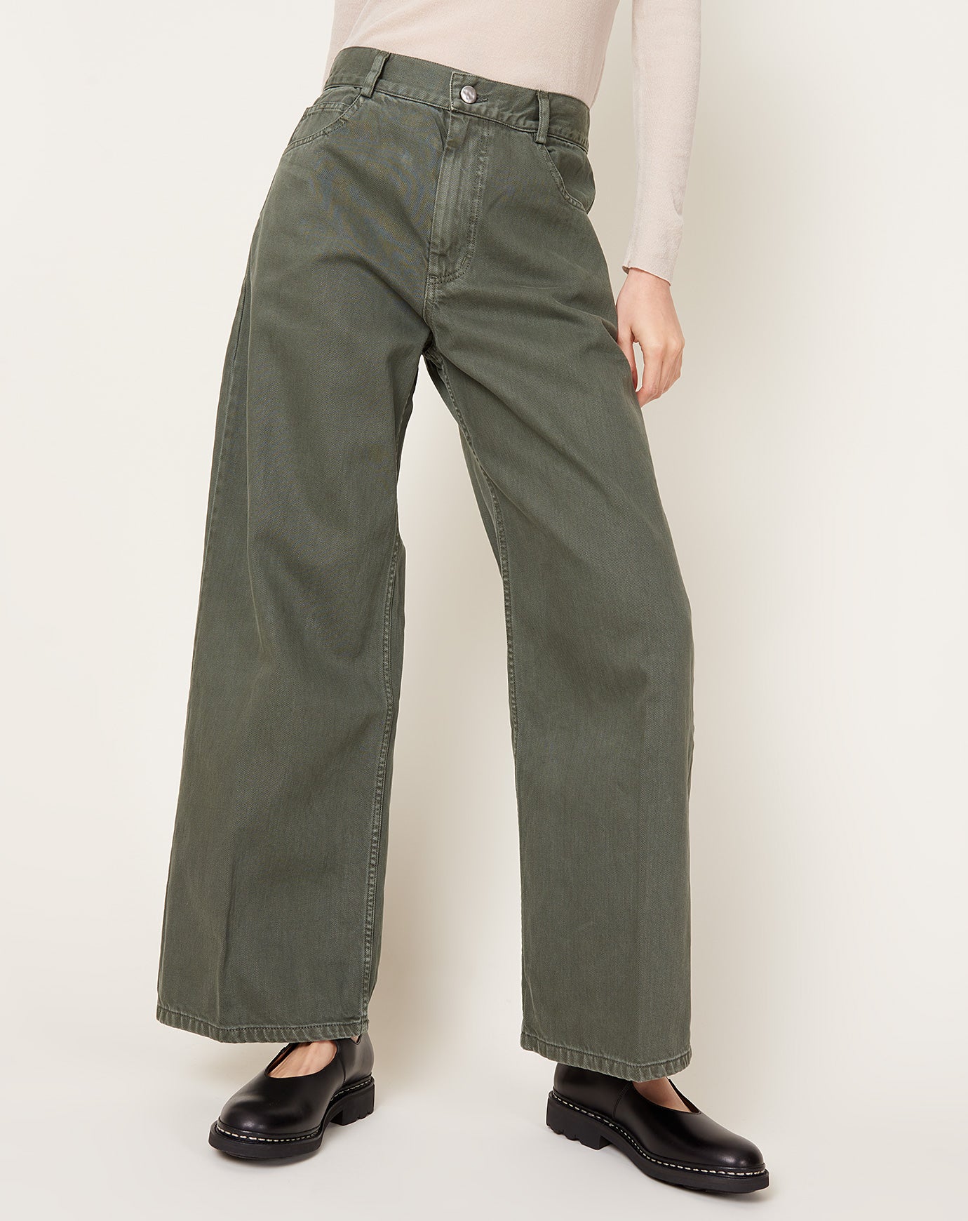 Rachel Comey Puerto Pant in Forest