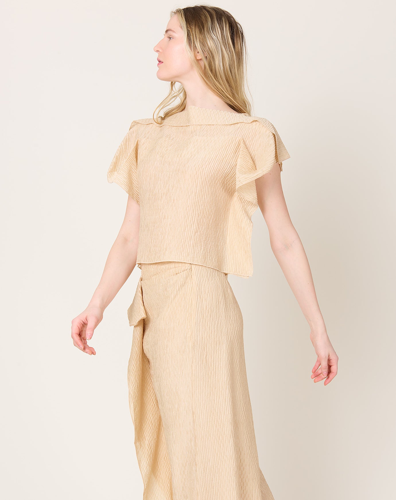Rachel Comey Rivera Top in Light Peach