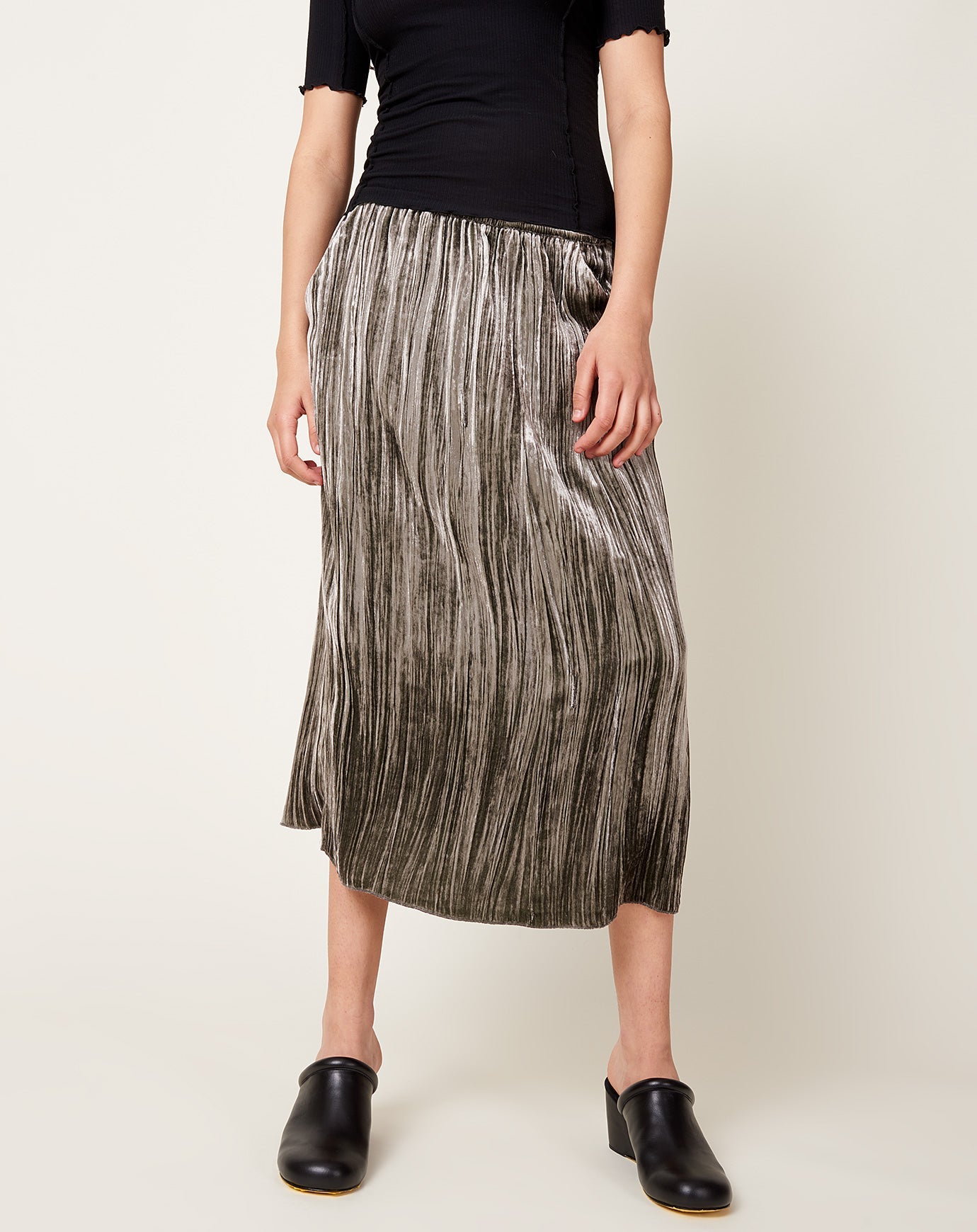 Rachel Comey Vela Skirt in Gunmetal