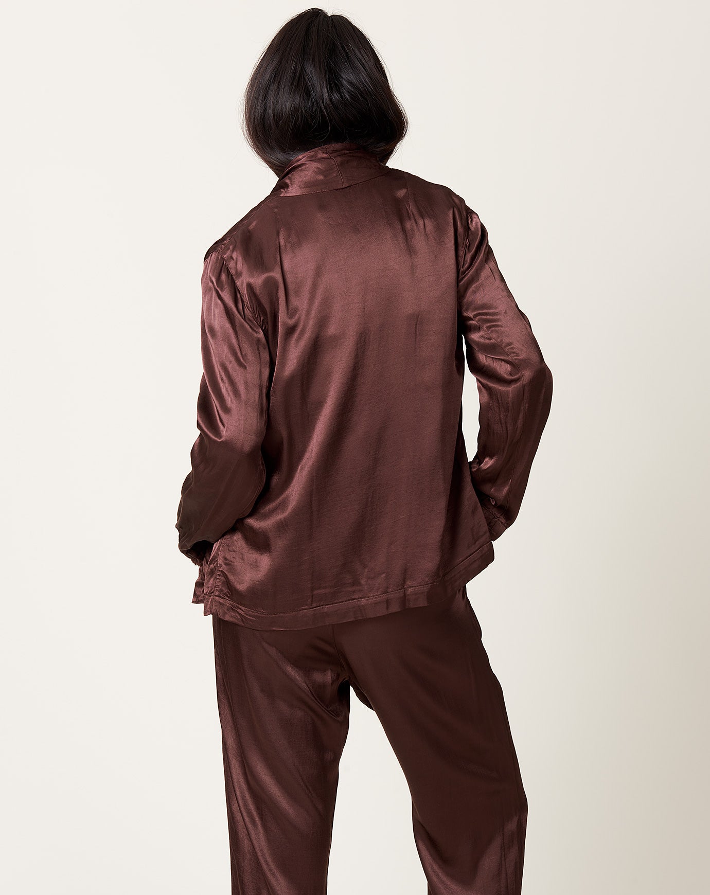 Raquel Allegra Jai Jacket in Chocolate