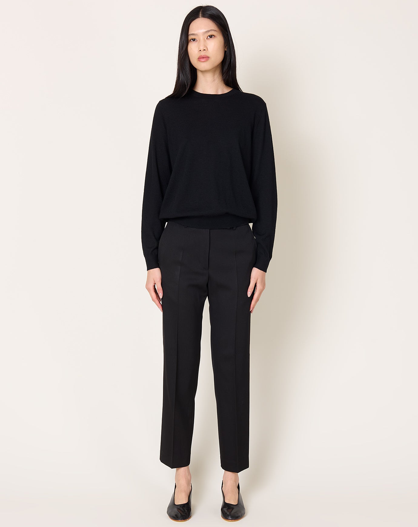 Róhe Mies Tailored Trousers in Black