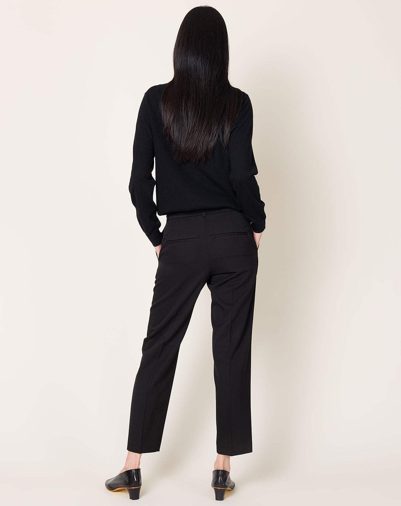 Róhe Mies Tailored Trousers in Black