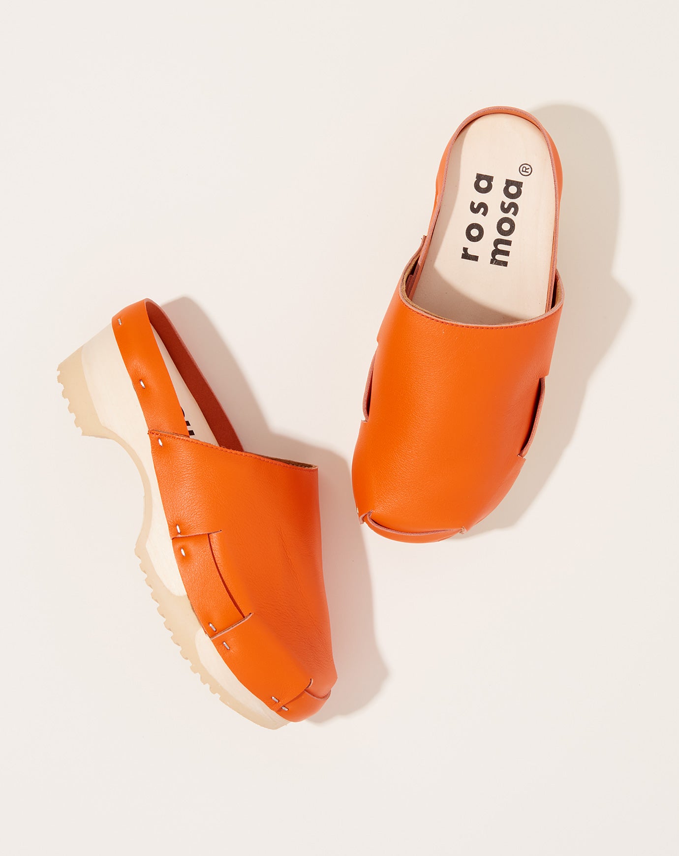 Rosa Mosa Donau Clog in Orange