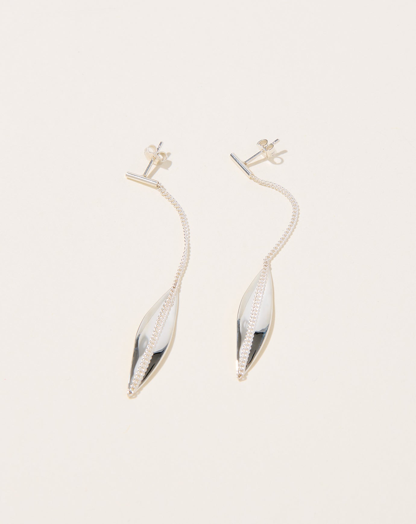 Saskia Diez Leaves Earrings