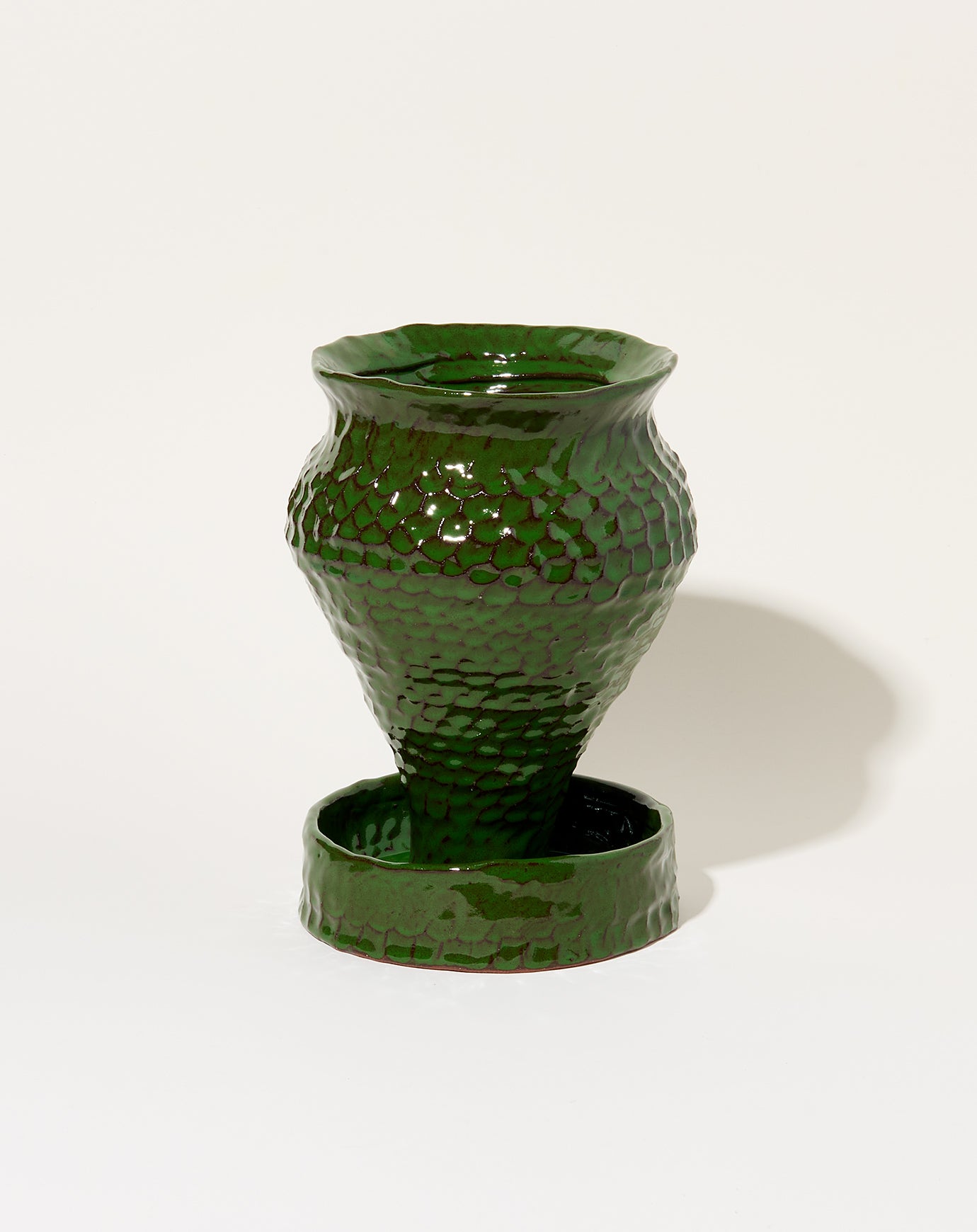 Sean Gerstley Amphora Planter in Froggy Green