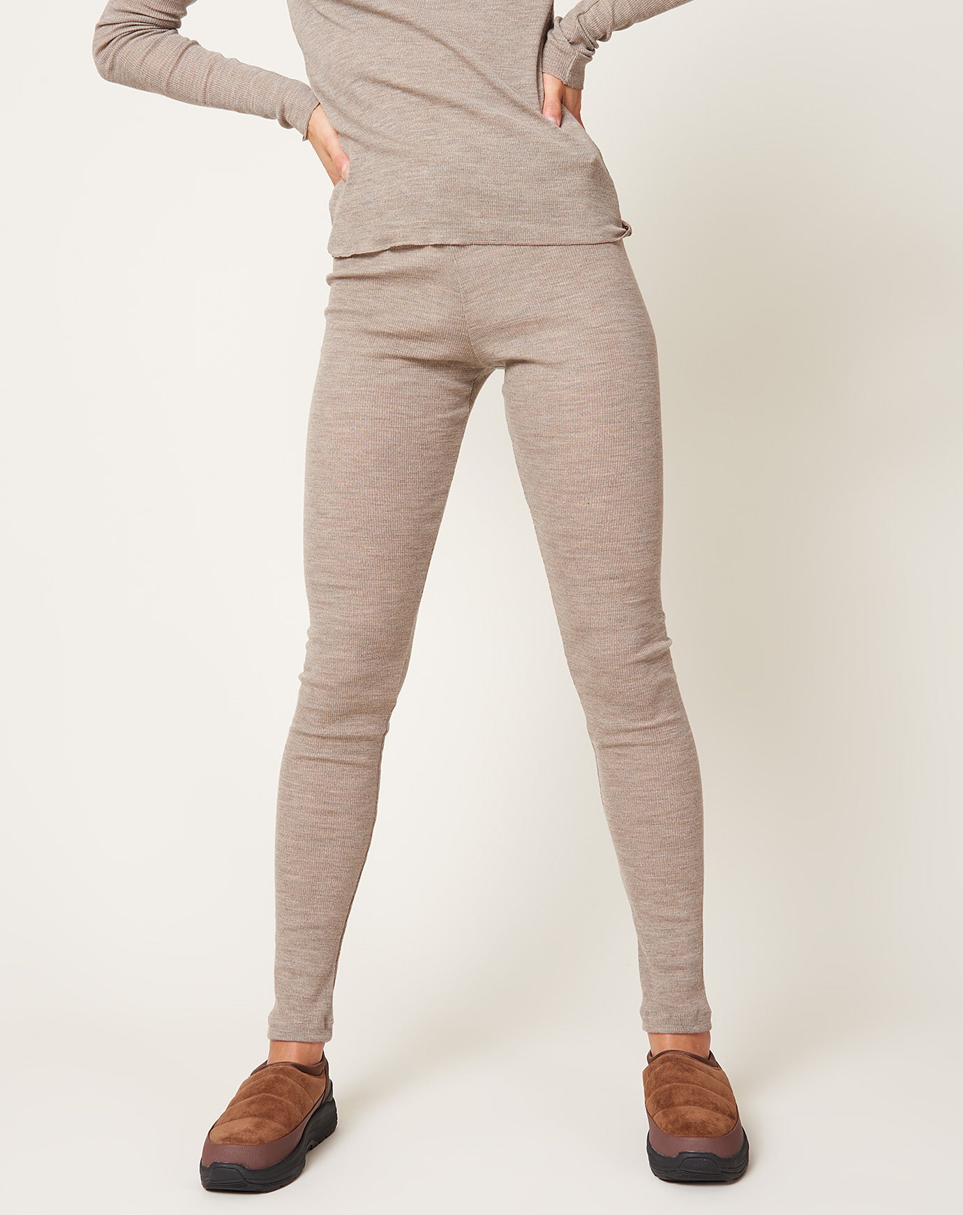 Skall Studio Amy Leggings in Brown