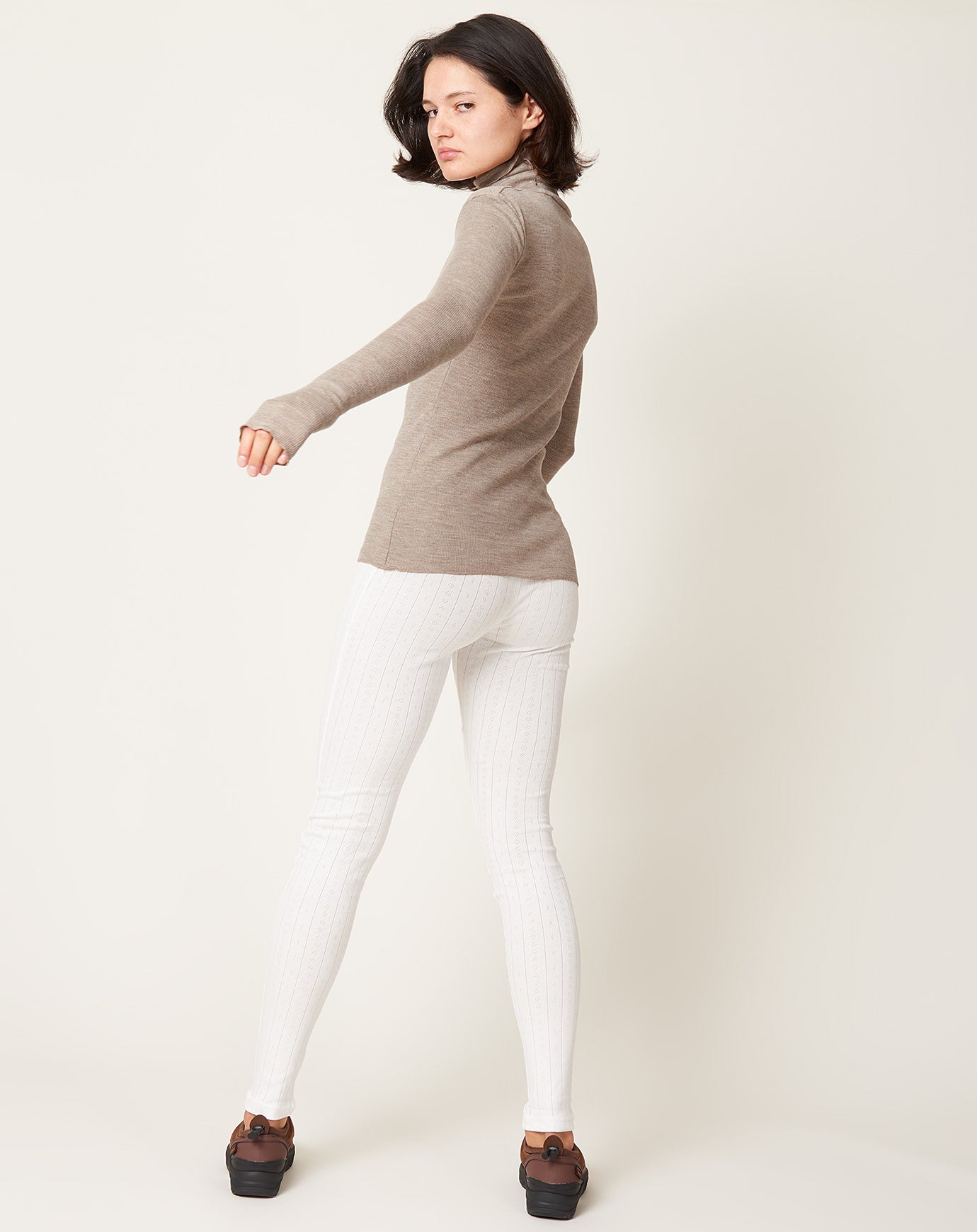 Skall Studio Edie Leggings Off White