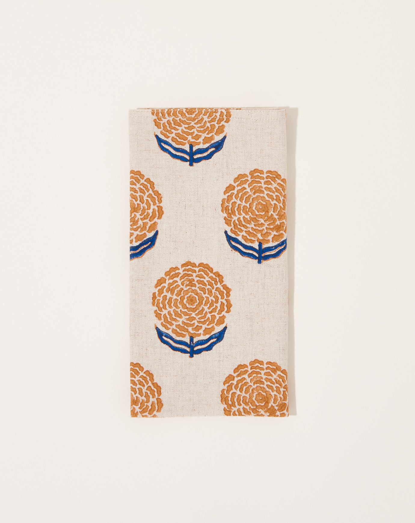 Soil to Studio Alisha Block Printed Table Napkins in Natural